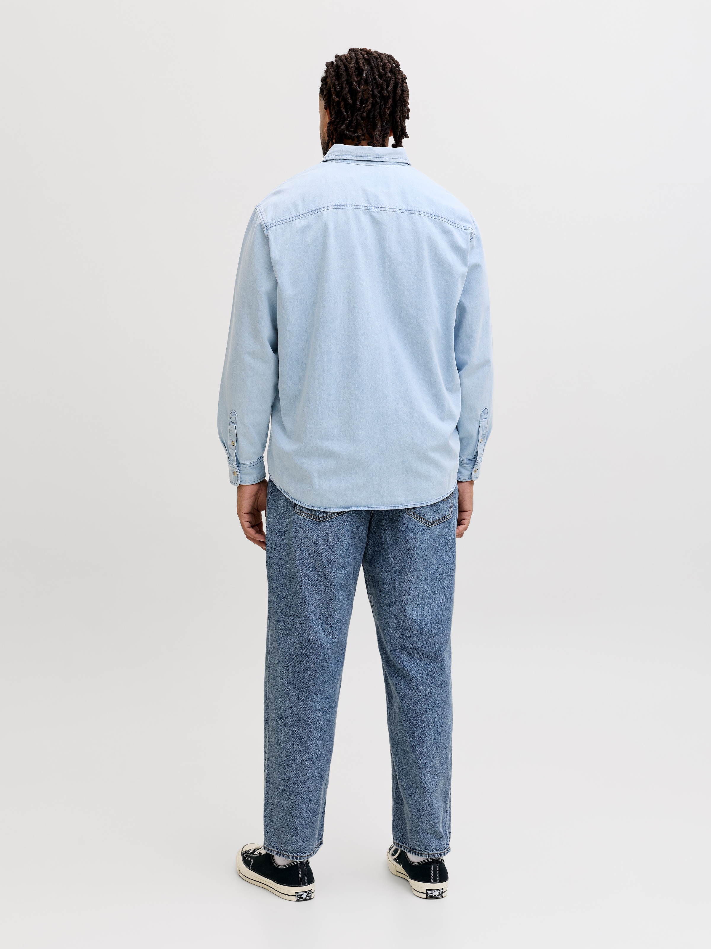 Jack & Jones PlusSize Jeans Relax-fit »JJICHRIS JJORIGINAL SQ 7« avec design cinq poches
