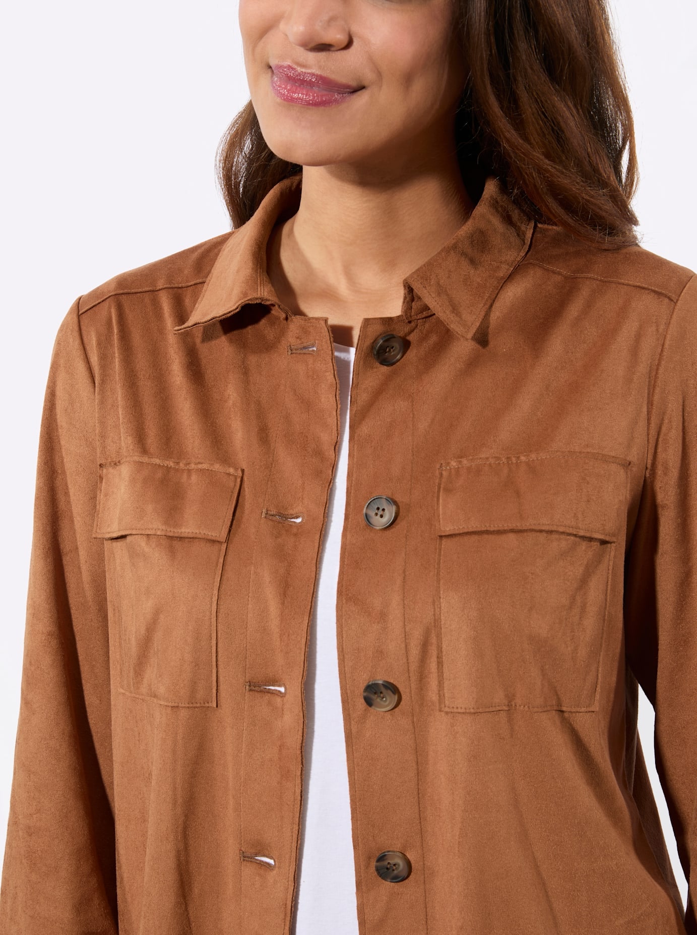 Casual Looks Lederimitat-Blazer »Lederimitat-Blazer«
