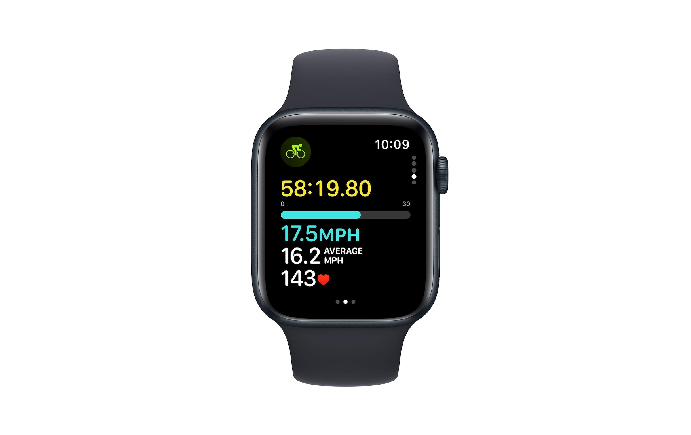 Apple Smartwatch »SE GPS, Aluminum mit Sportarmband«, 32 GB,)