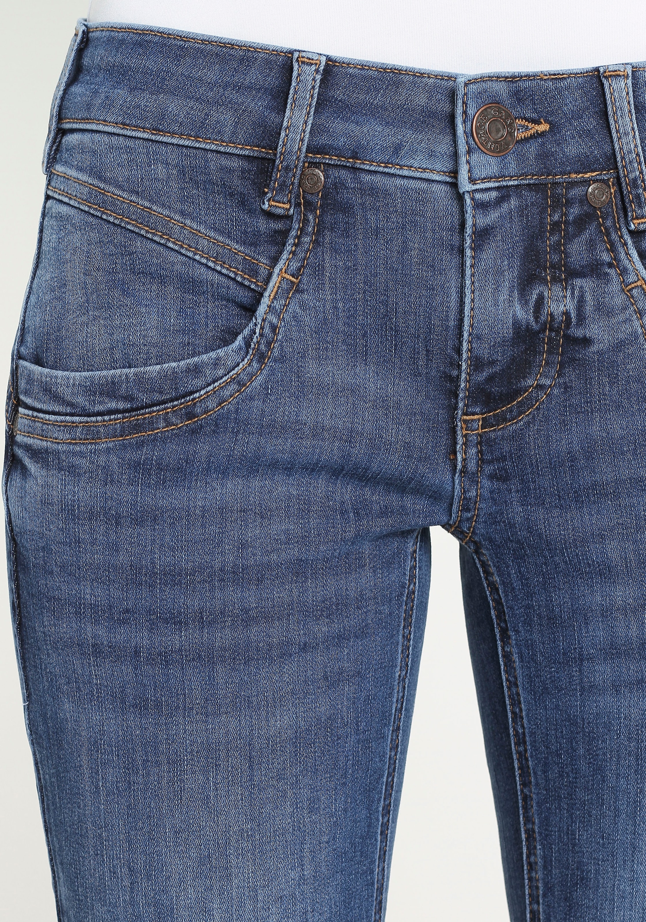 GANG Slim-fit-Jeans »94JOJO«, Bewegungsfreiheit mit grosser Formstabilität