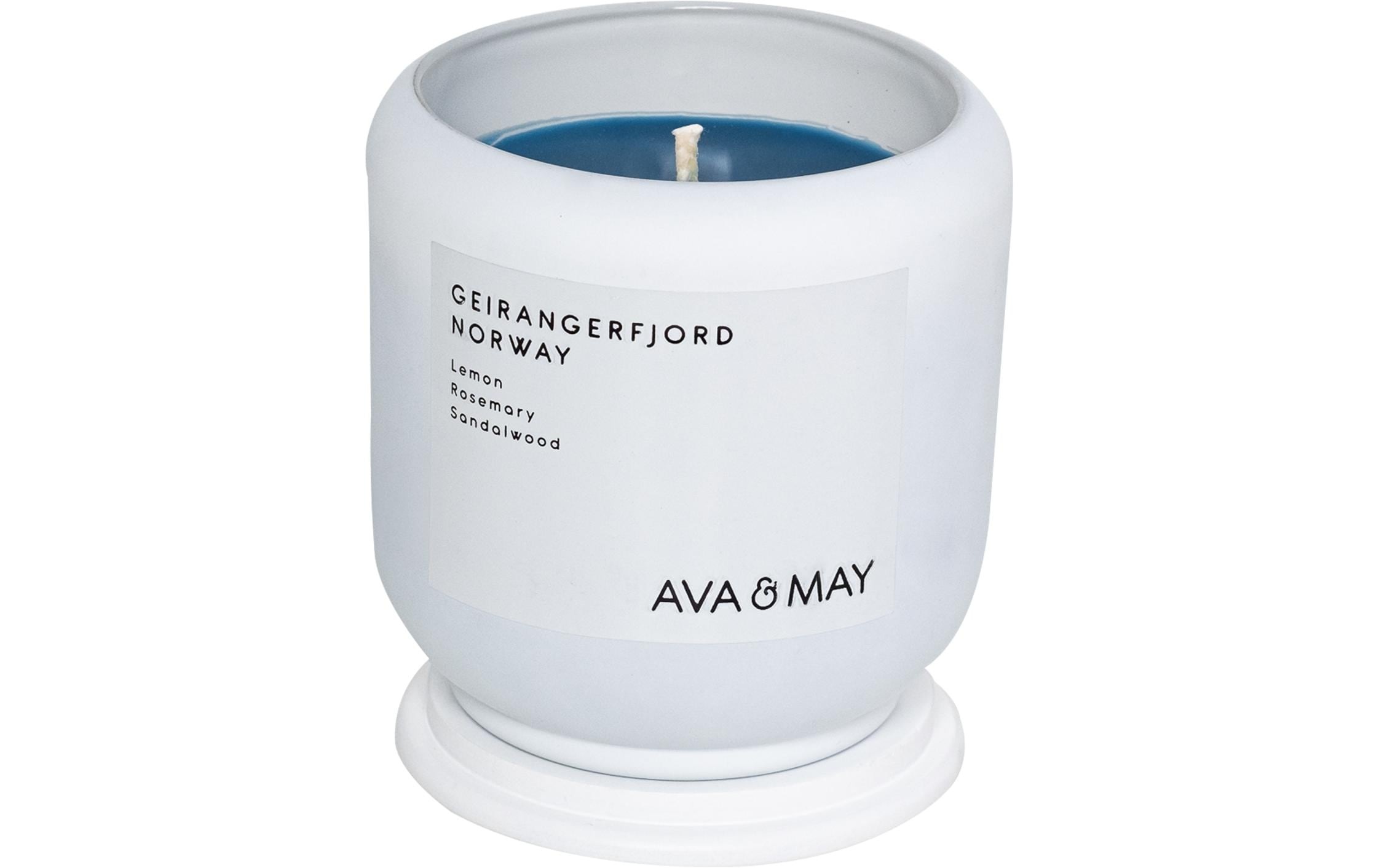Image of AVA & MAY Duftkerze "Geirangerfjord 200 g"