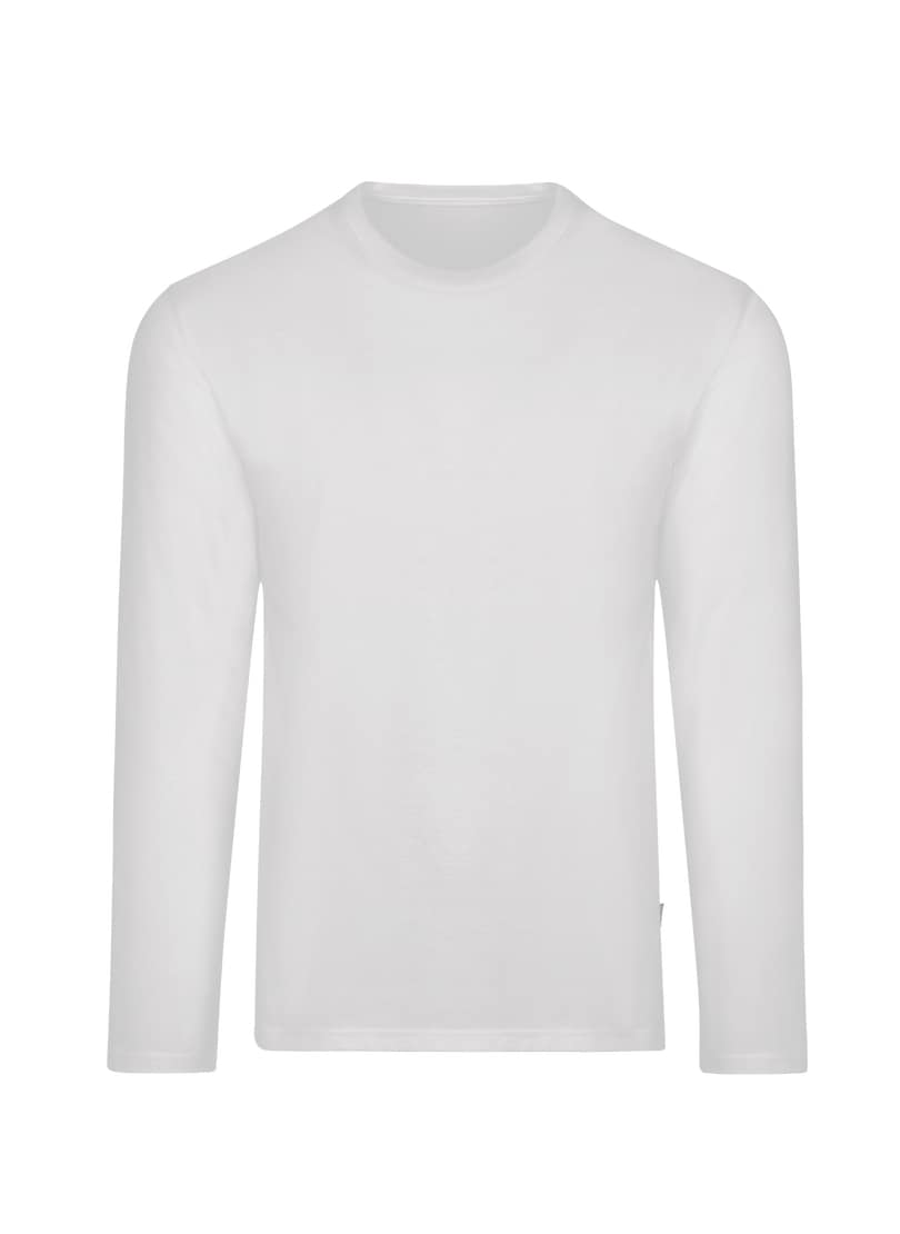 Trigema T-Shirt »TRIGEMA Langarmshirt aus 100% Baumwolle«, (1 tlg.)