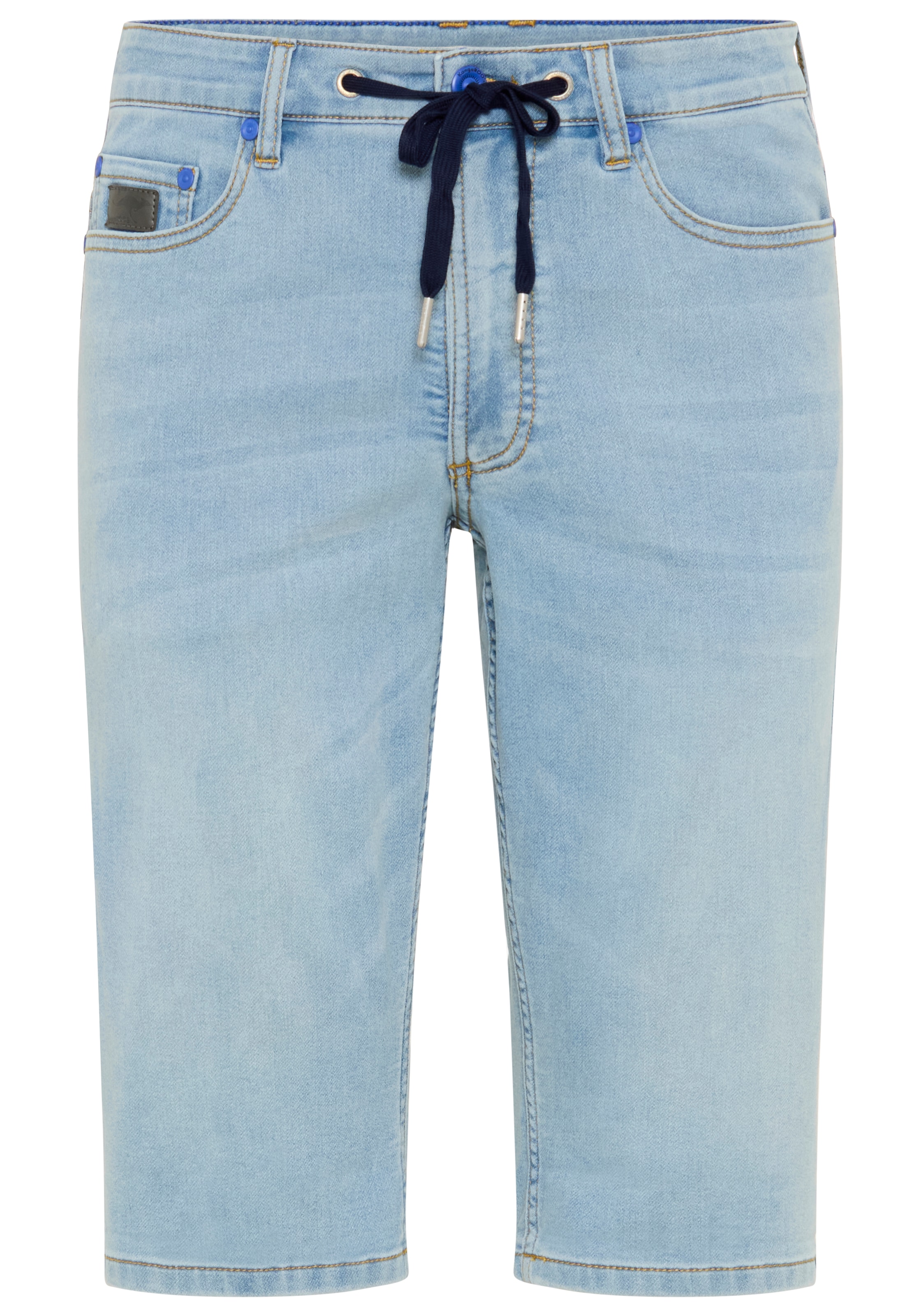 KangaROOS Bermuda en jean jogging Regular Fit, gerade geschnittenes Bein