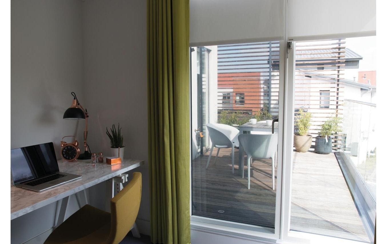 d-c-fix Fensterfolie »statisch haftend«, halbtransparent, mit Klebstoff haftend