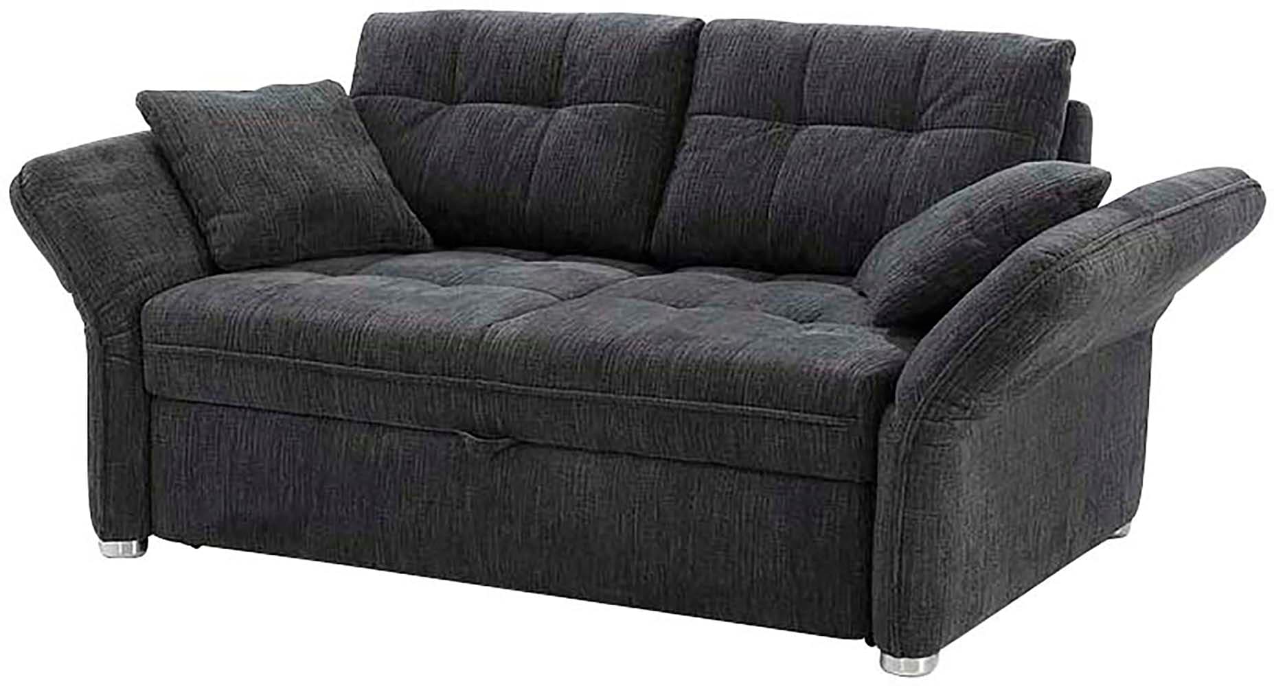 Jockenhöfer Gruppe Schlafsofa »Leon, B: 147 - 187 cm, Liegefl. 120 - 160x200 cm, Breite wählbar« mit Schlaffunktion & Zierkissen, in 3 Breiten