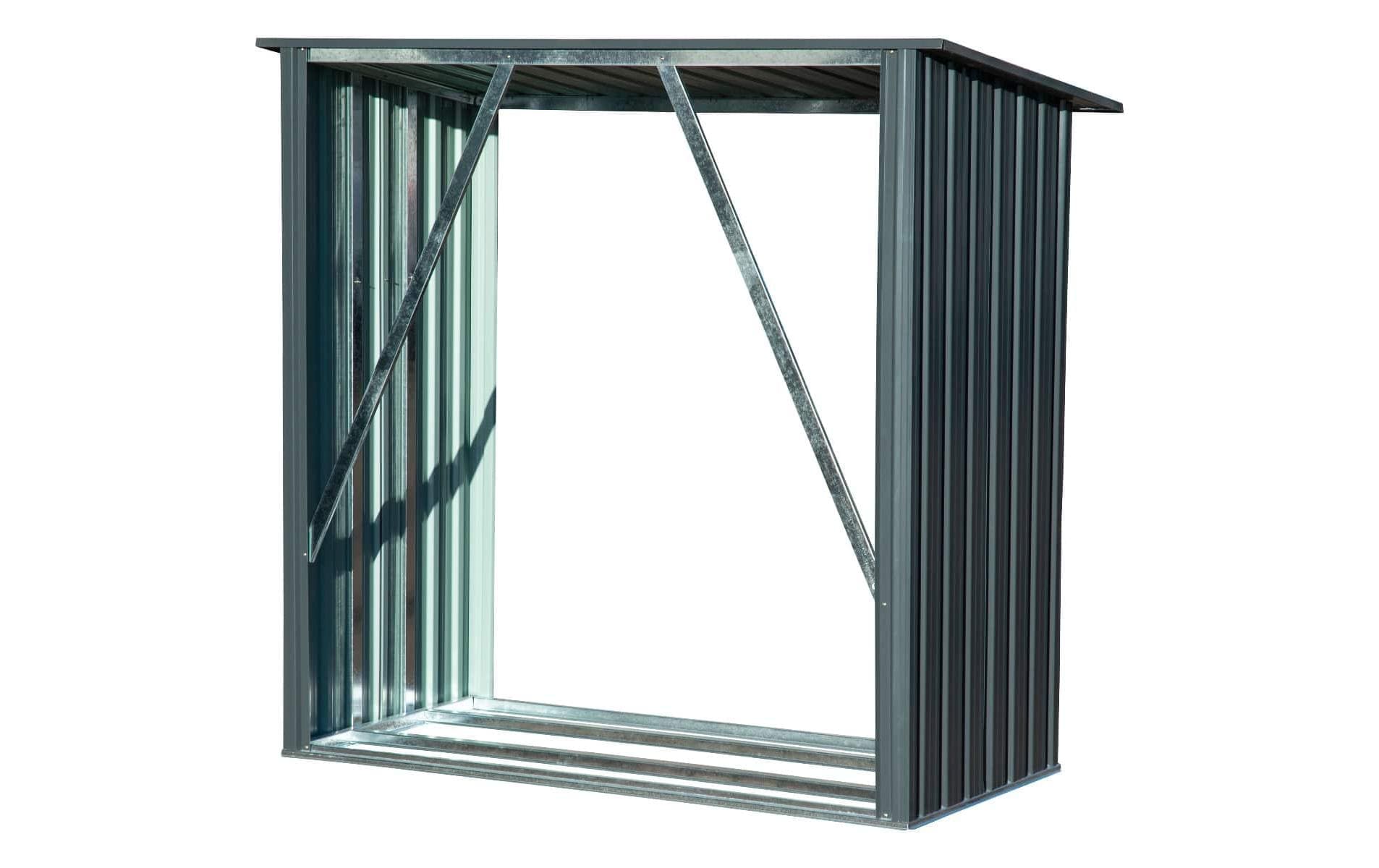 dobar Étagère pour bois de cheminée »«Madera»« XXL-Unterstand für Brennholz