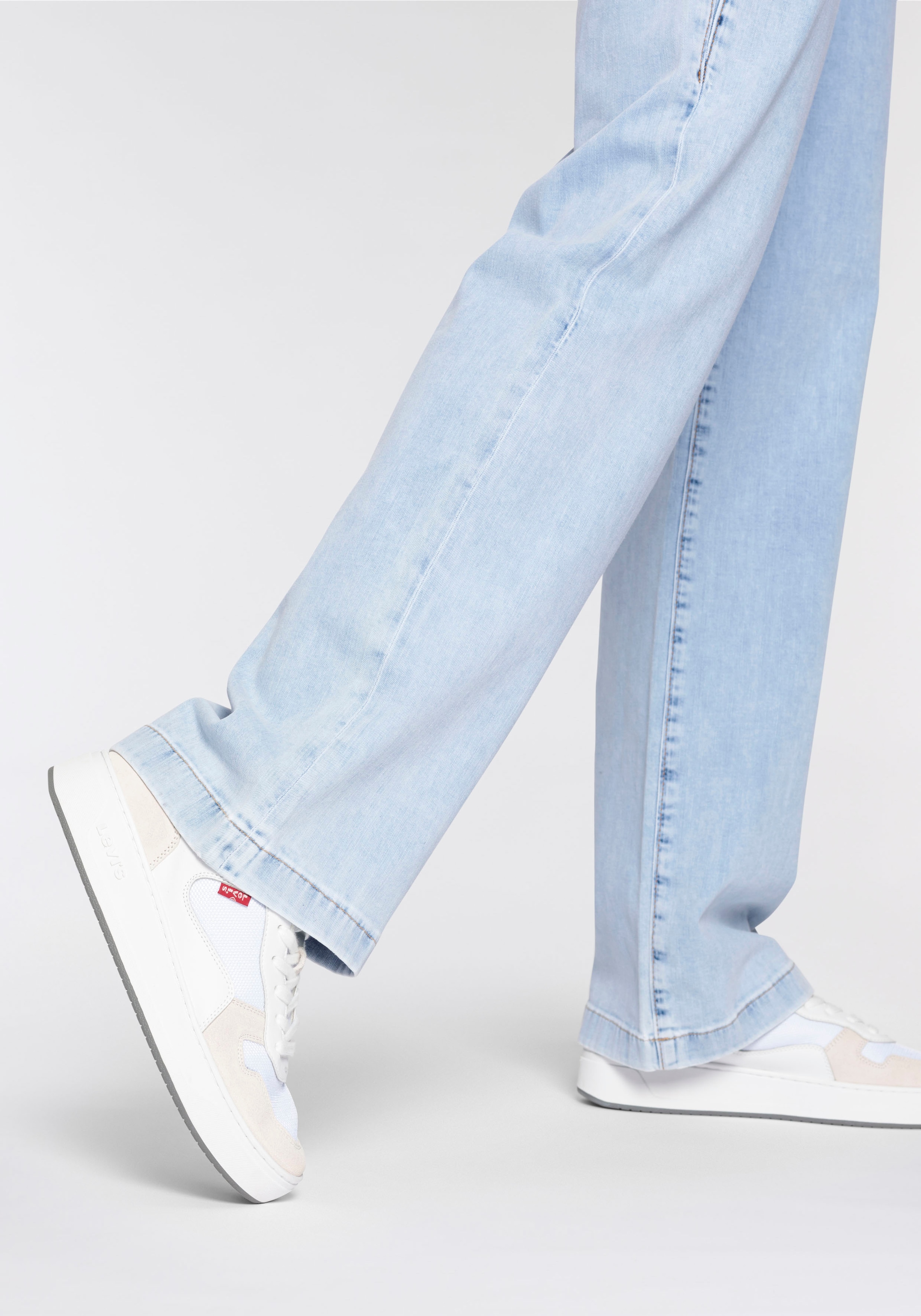 Herrlicher Straight-Jeans »Gila Sailor Long Light Denim«