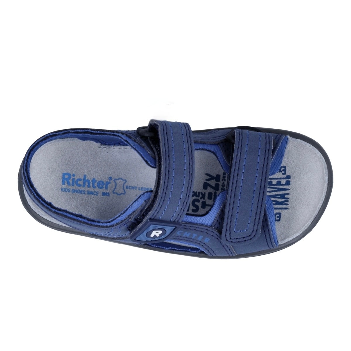Richter Sandale »Adventure«  Sandale, chaussure d'été, gabarit de taille à télécharger, avec WMS