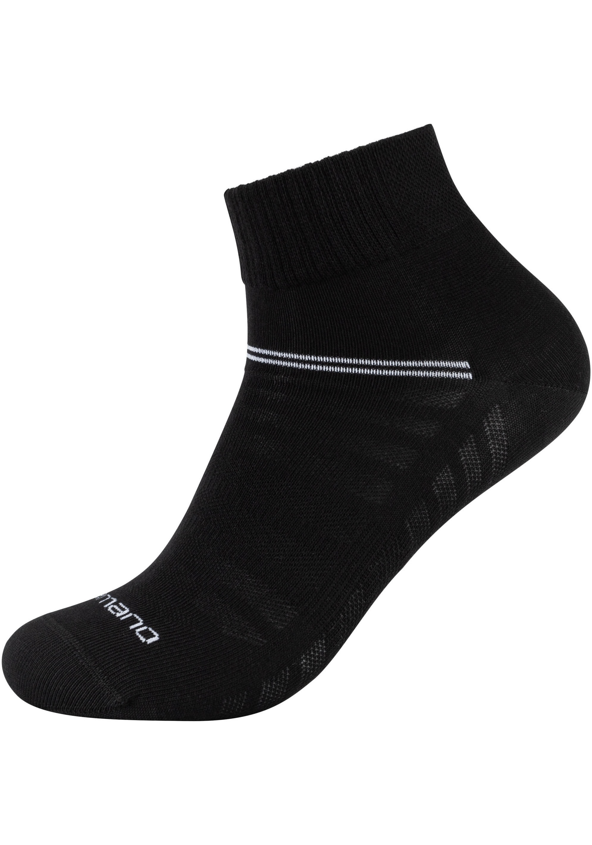 Camano Kurzsocken »mesh ventilation«, (10 Paar), mit harmonischer Farbverlauf-Optik