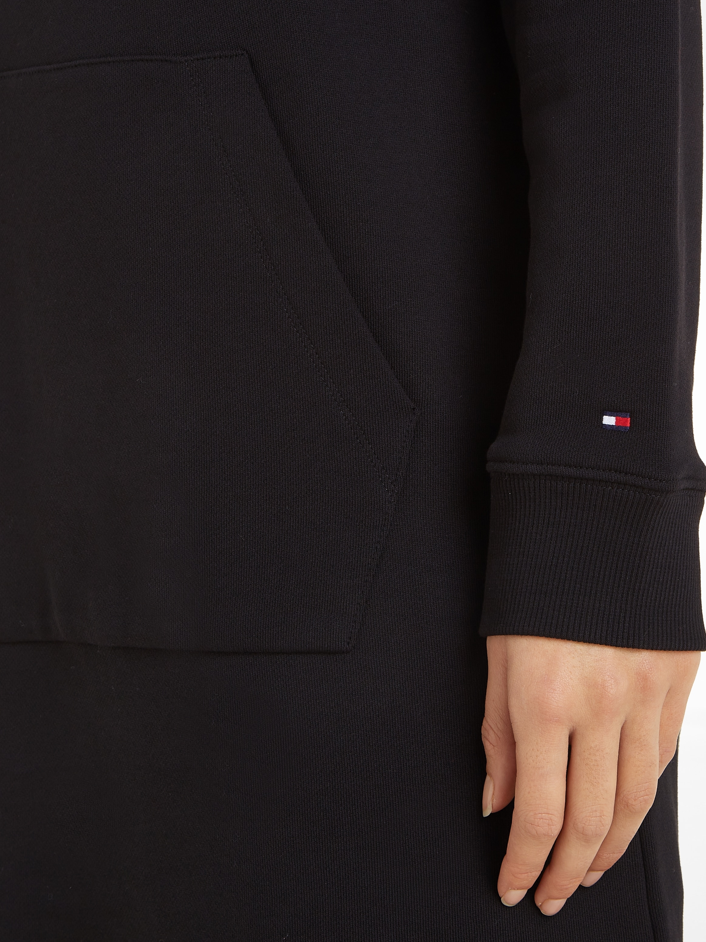 ♕ Tommy Hilfiger Sweatkleid »REG MONOTYPE EMB HOODIE DRS«, mit Hilfiger- Monotype-Logo auf der Brust versandkostenfrei kaufen