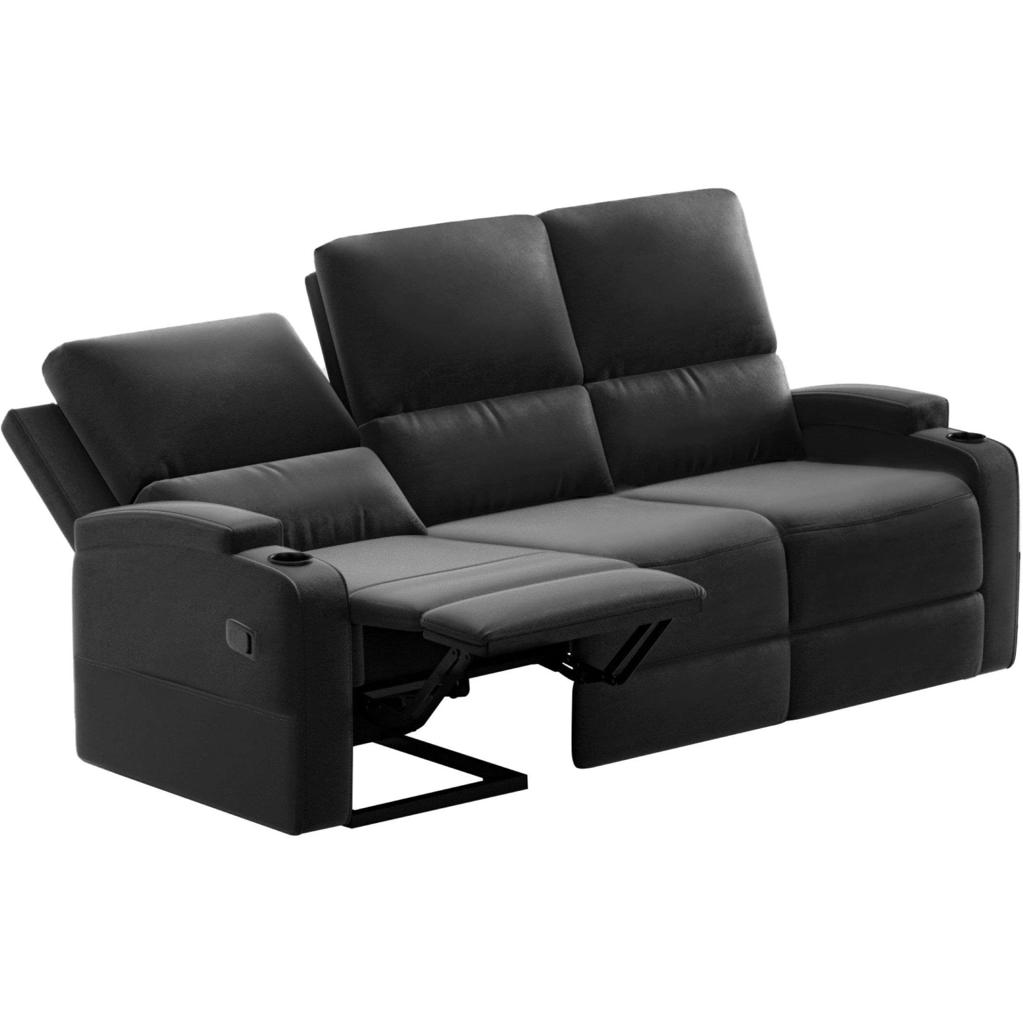 Home affaire 3-Sitzer »Napori« Kinosofa mit 2 x Relaxfunktion und Getränkehalter