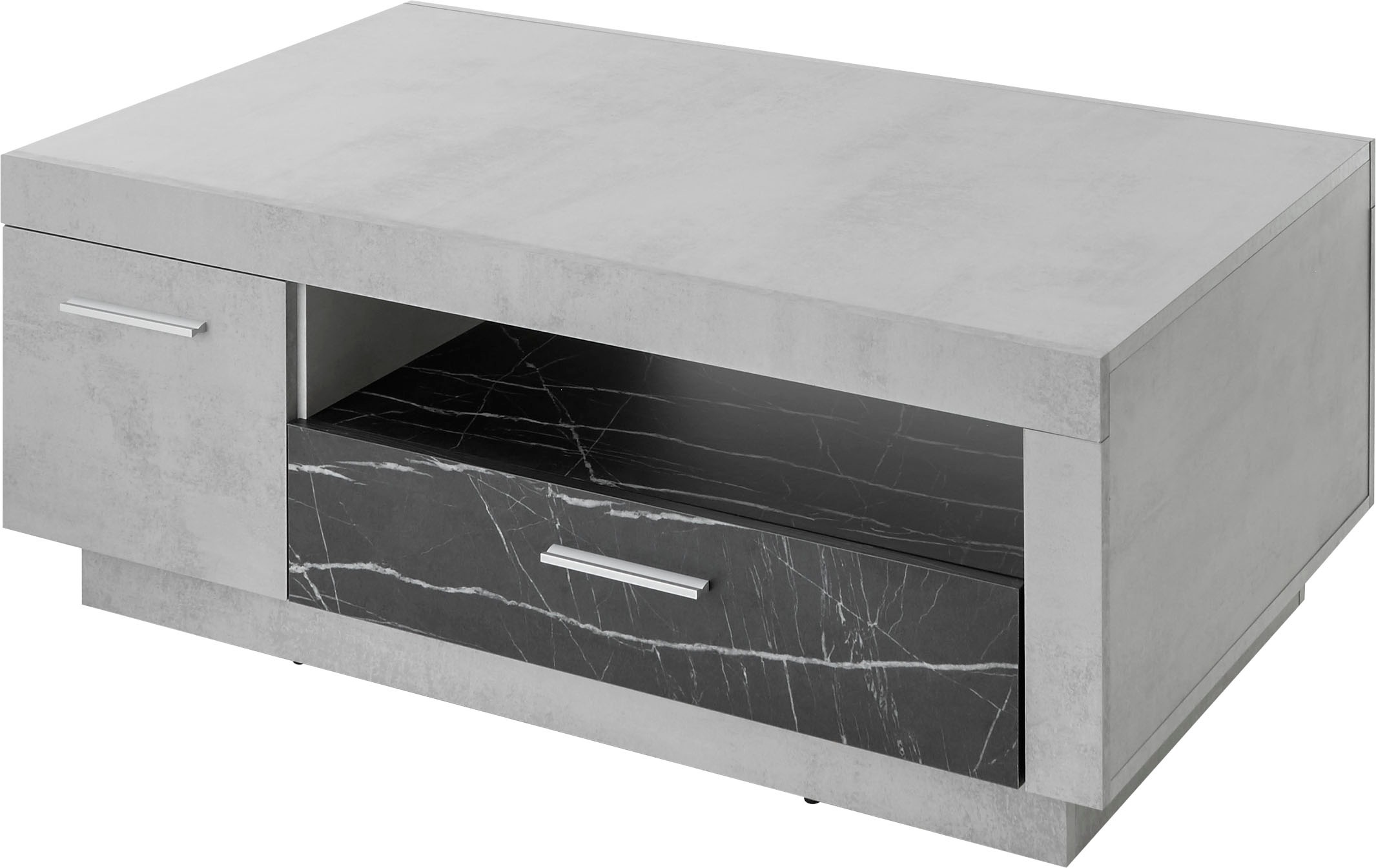 Image of Premium collection by Home affaire Couchtisch »Madrid«, mit edlen Marmor Dekor, in zwei verschiedenen Farbvarianten erhältlich, Breite 110 cm bei Ackermann Versand Schweiz