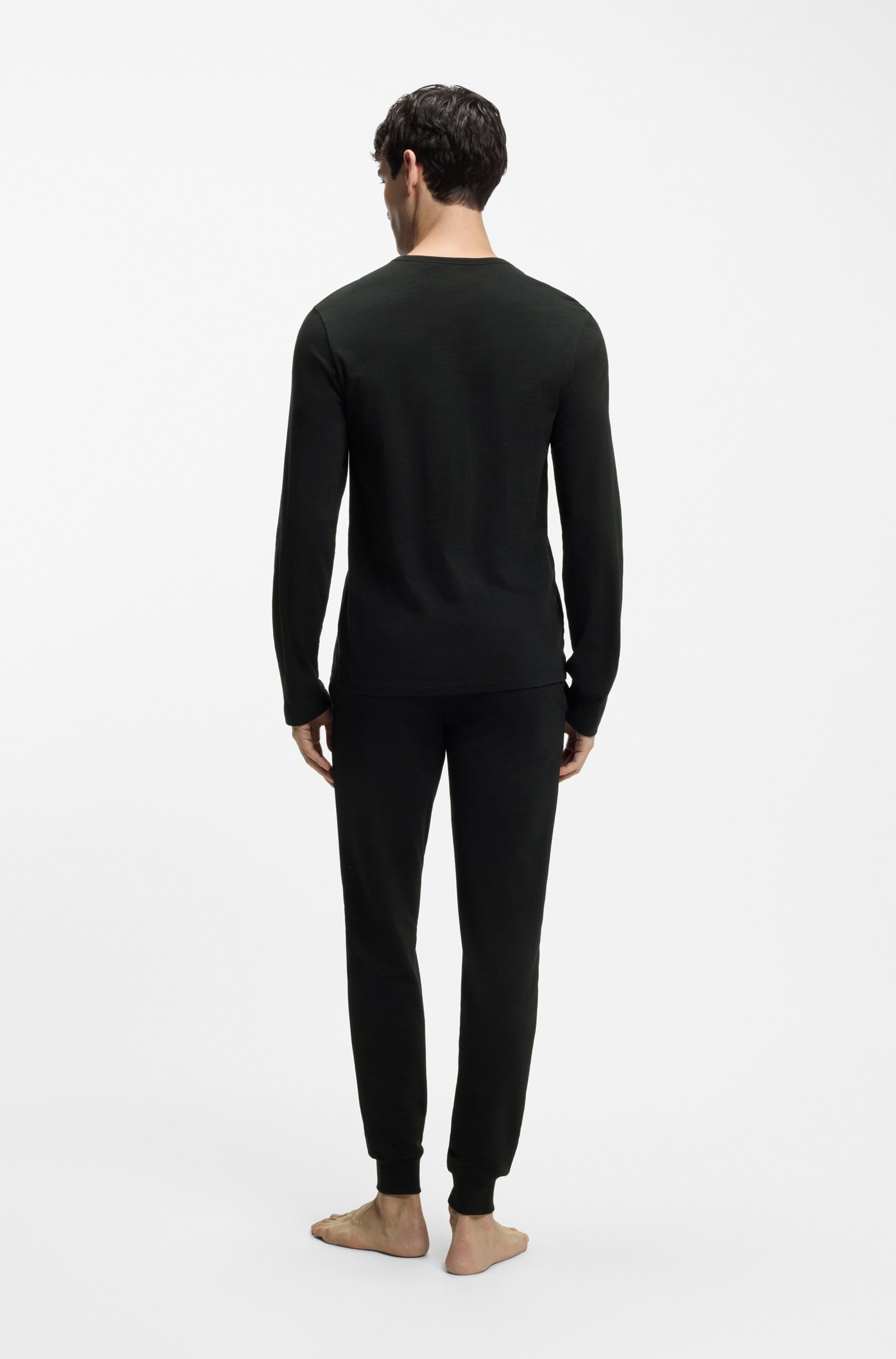 HUGO Underwear T-shirt à manches longues »LS-SHIRT RN TRIPLET« Ensemble, 