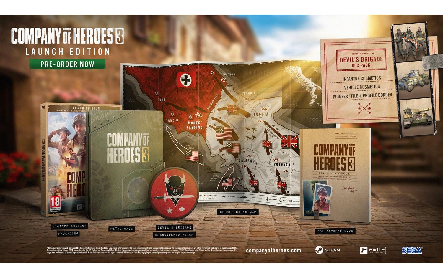 Sega Spielesoftware »Company of Heroes 3 Launch Edition, PC«, PC