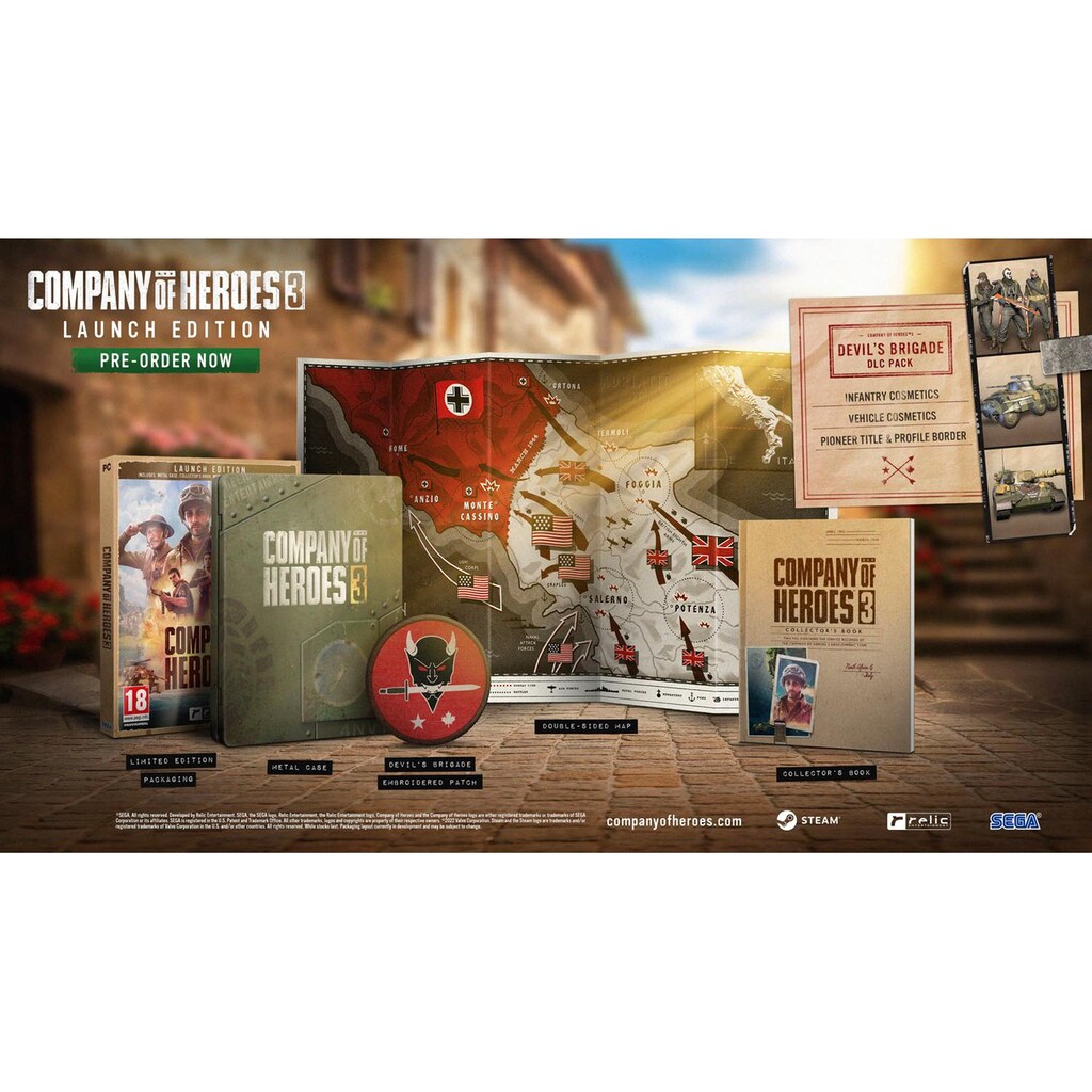 Sega Spielesoftware »Company of Heroes 3 Launch Edition, PC«, PC