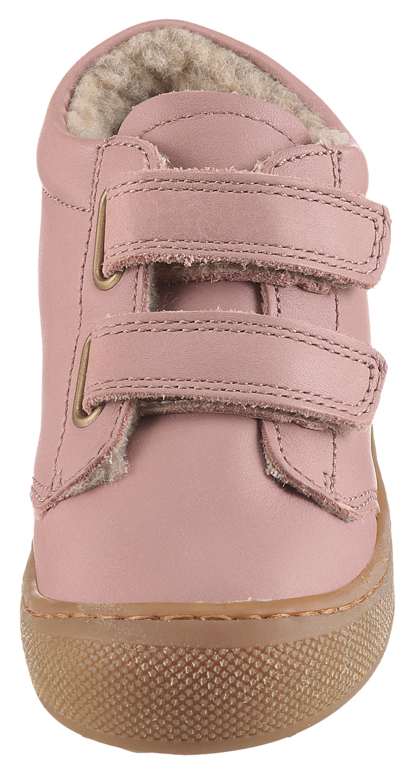 Naturino Chaussures de marche »Cocoon Wide«  chaussure pieds nus, chaussure à scratch forme large, gabarit de taille à télécharger