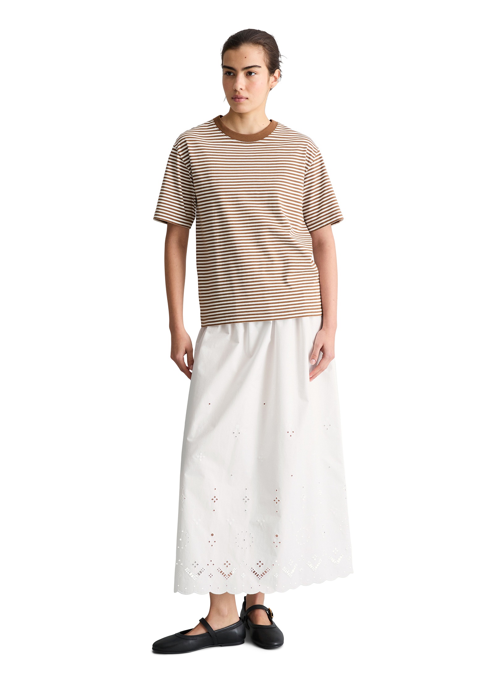 Marc O'Polo DENIM T-shirt Streifen-T-Shirt regular aus Organic Cotton