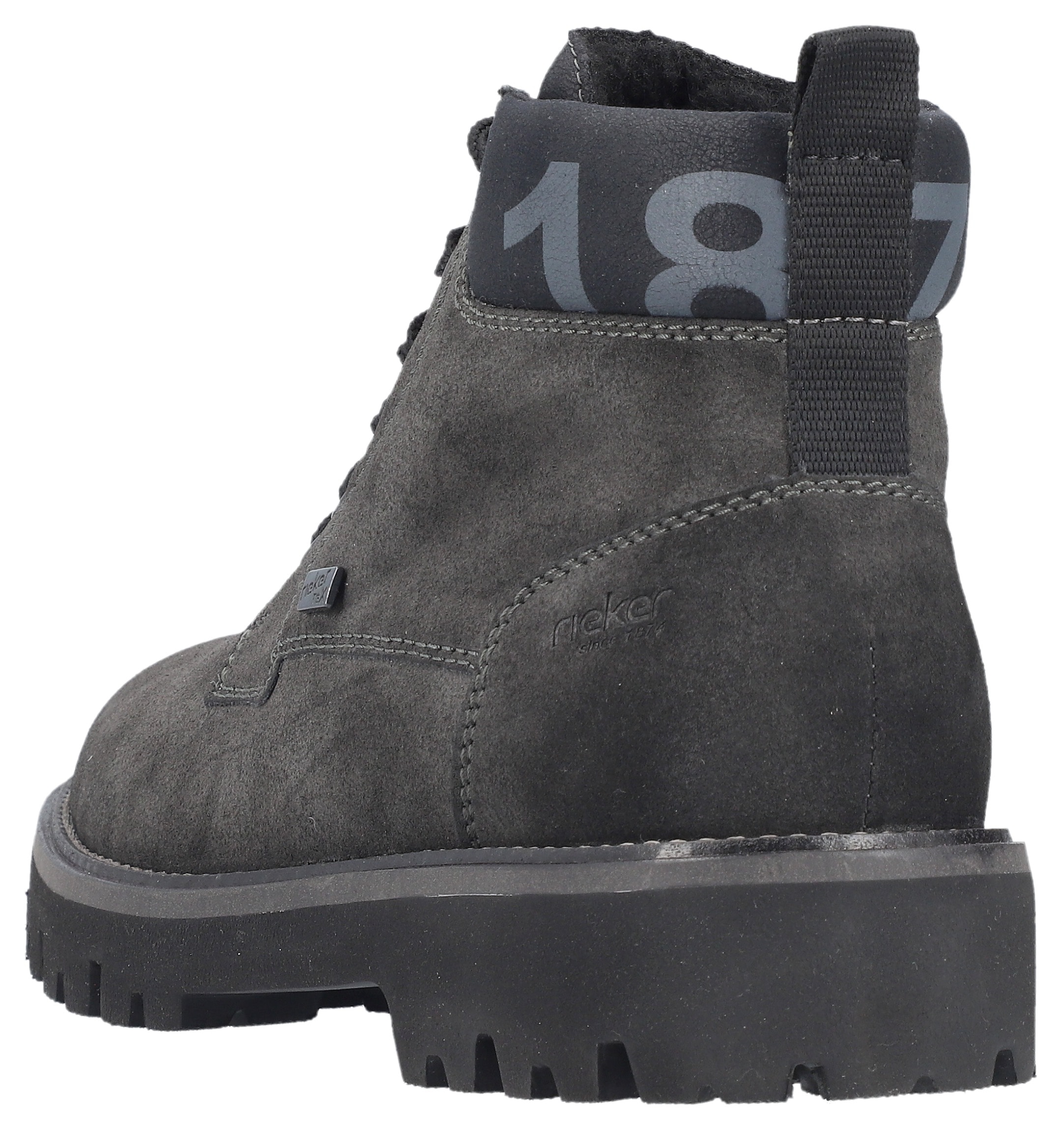 Rieker Winterstiefelette, Winterboots, Outdoorstiefelette mit TEX und Innenreissverschluss