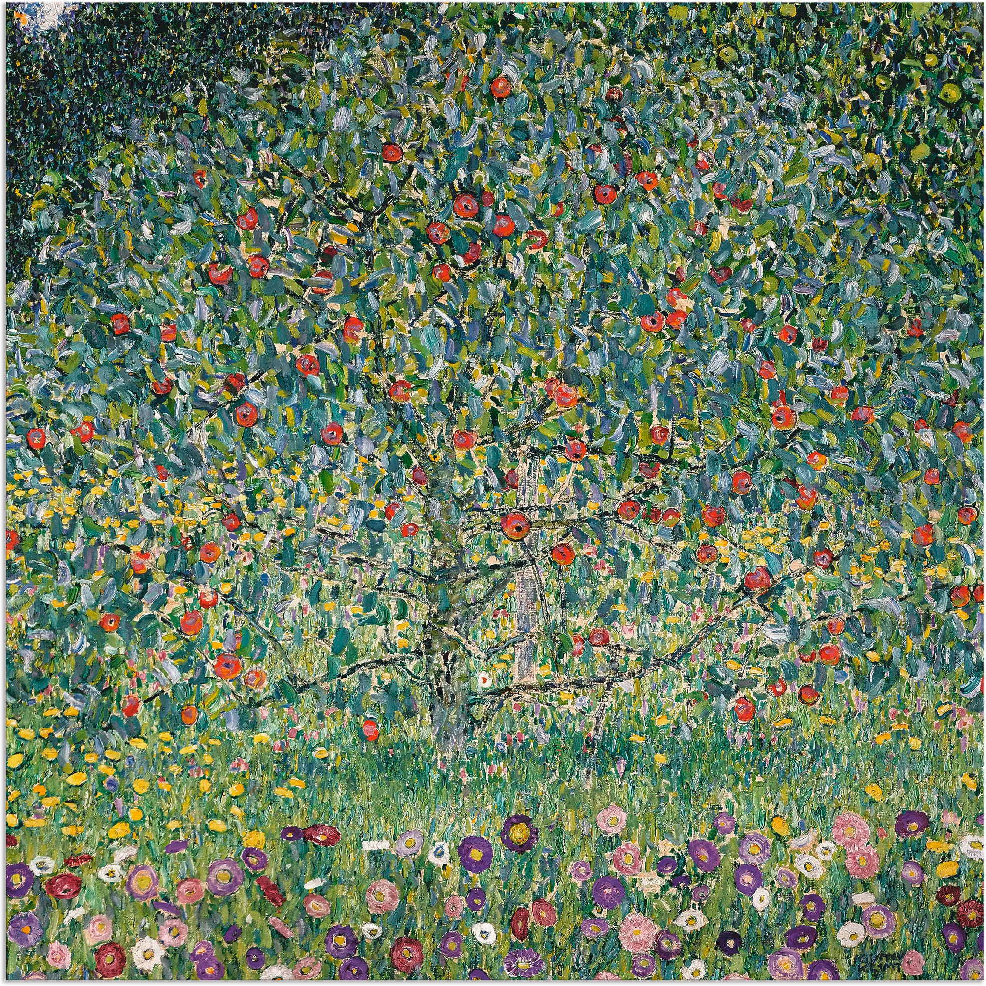 Image of Artland Wandbild "Apfelbaum I. 1912" Bäume 1 Stk. tlg. als Alubild, Leinwandbild, Poster in verschied. Grössen