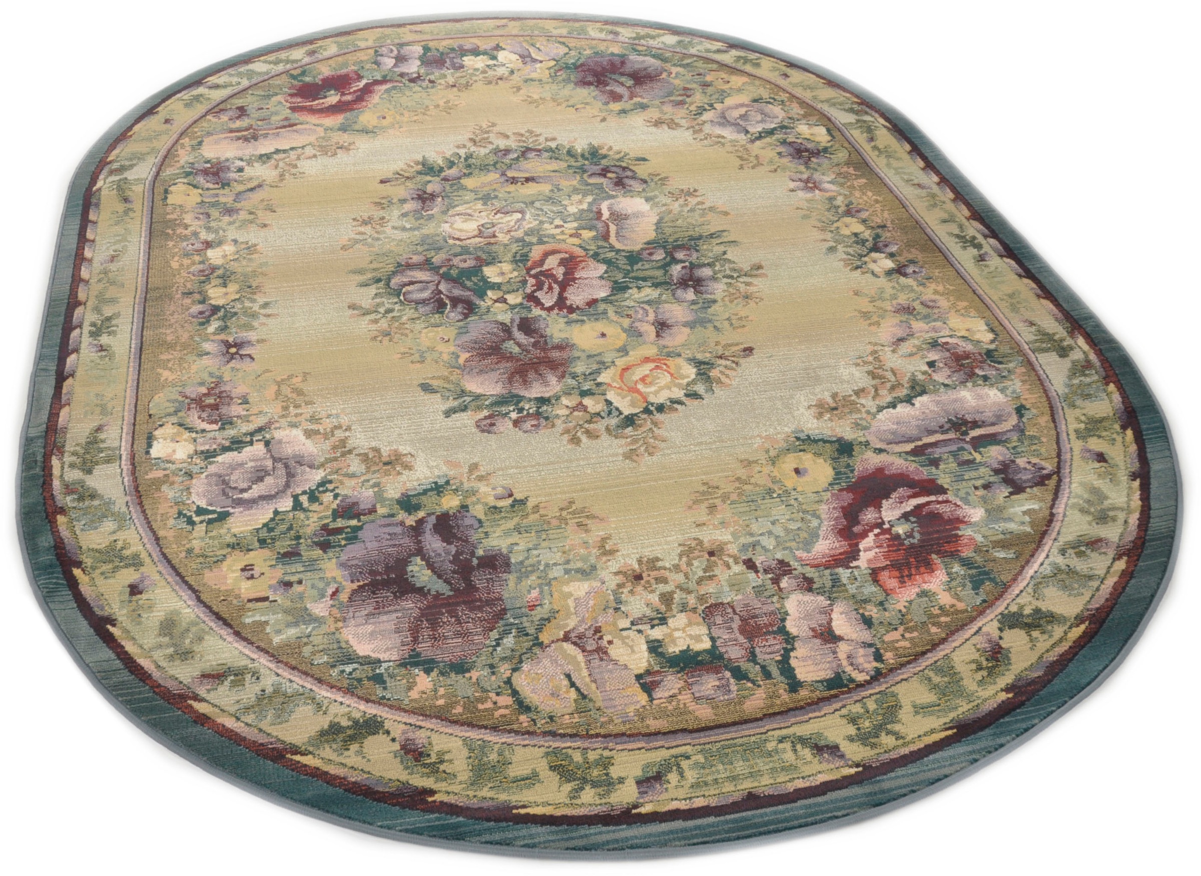 Image of THEKO Teppich »Gabiro 72«, oval, 12 mm Höhe, Orient-Optik, Vintage Design, ideal im Wohnzimmer & Schlafzimmer bei Ackermann Versand Schweiz