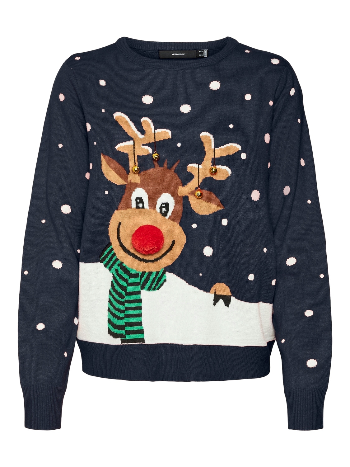 Vero Moda Weihnachtspullover »VMSNOWY DEER LS O-NECK XMAS«