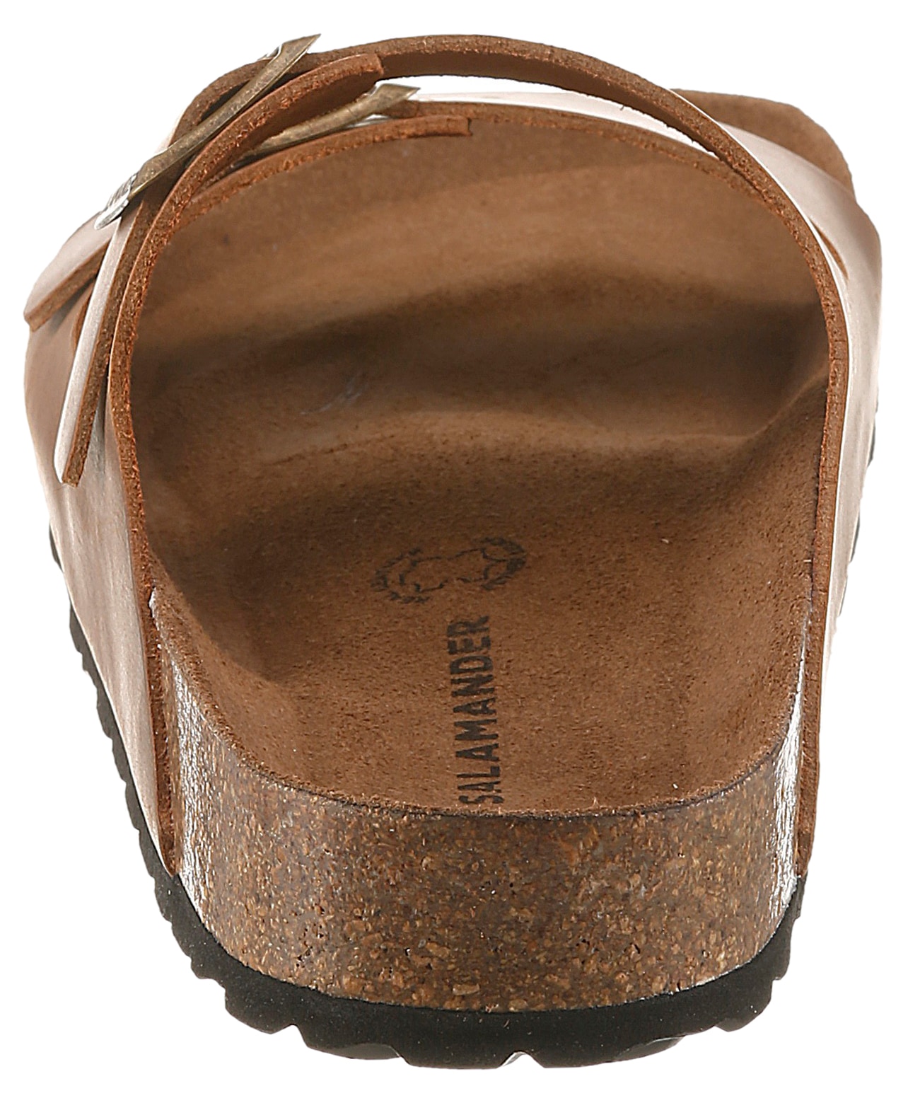 Salamander Pantolette  Sommerschuh, Hausschuh mit Schnallenverschlüsse und Fussbett