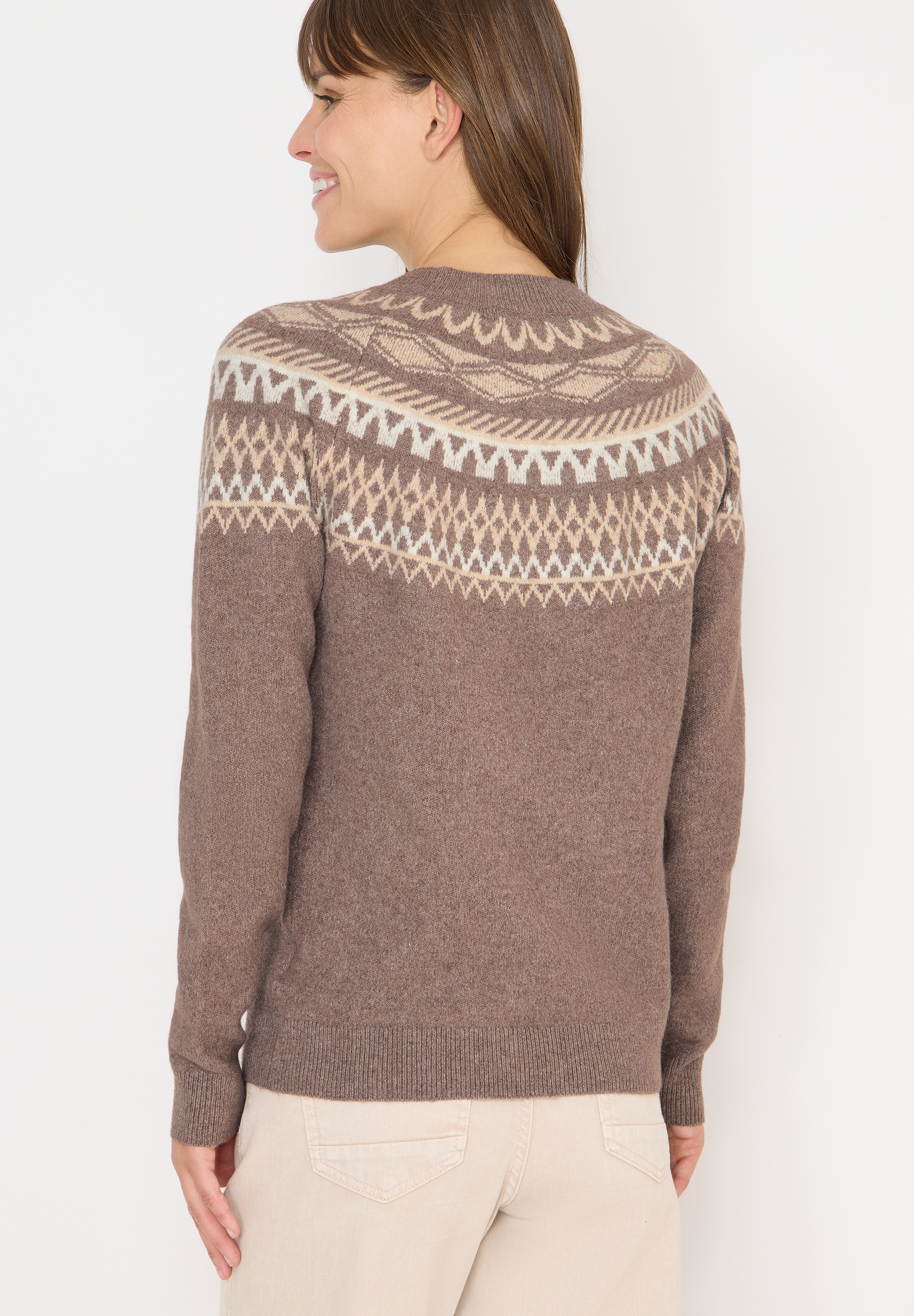 Cecil Strickpullover mit Norweger-Muster