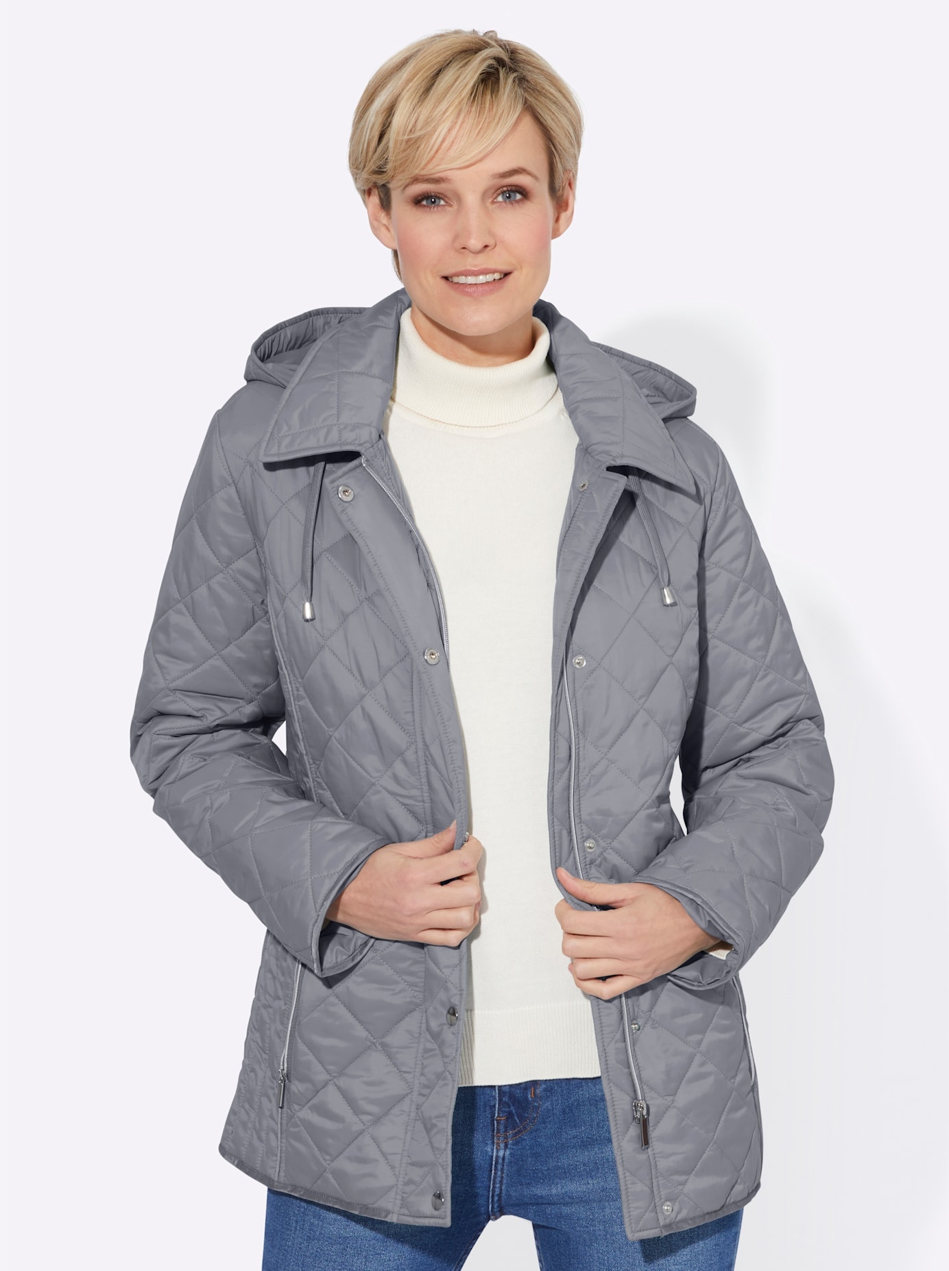 Casual Looks Winterjacke mit Kapuze