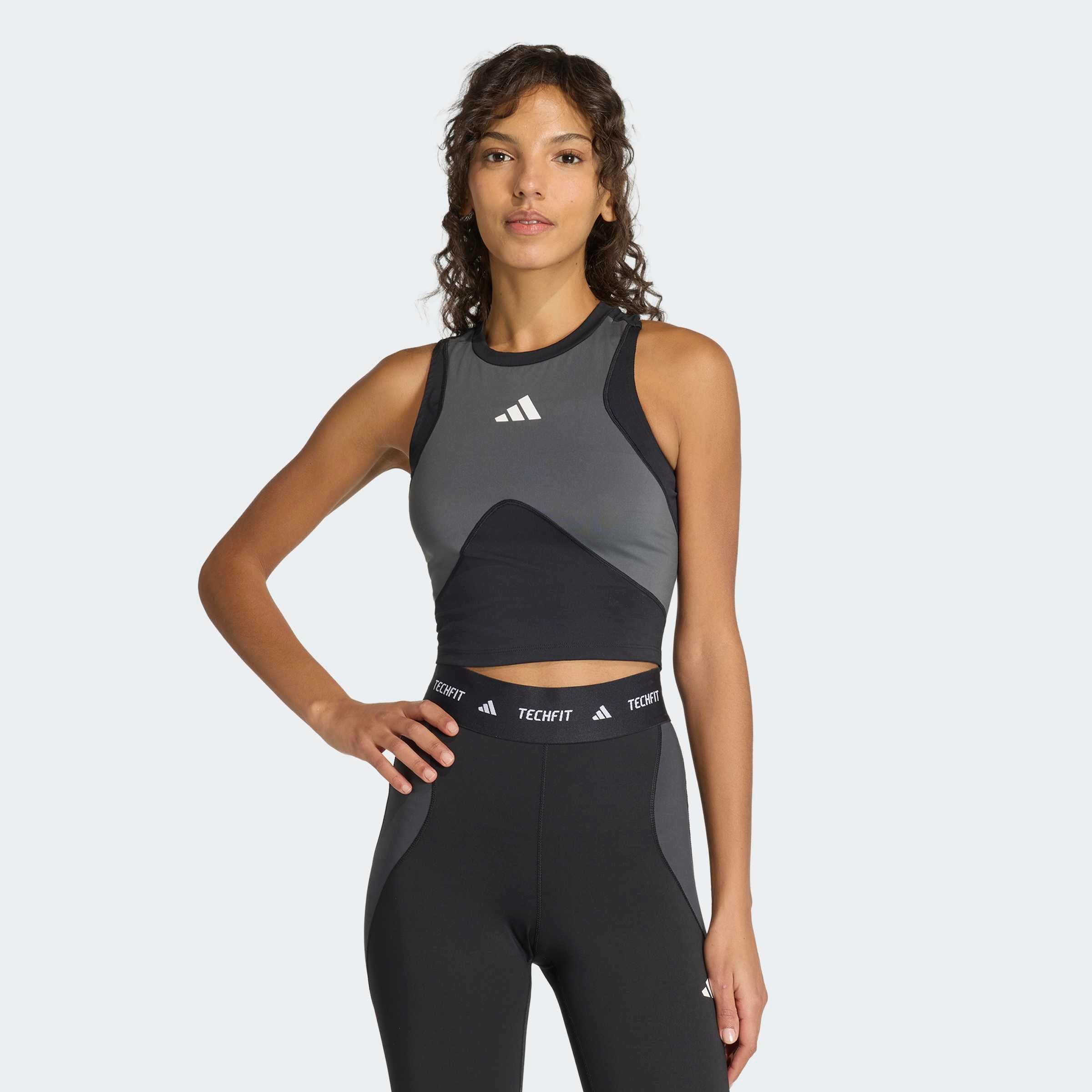 Image of adidas Performance Tanktop "TECHFIT WORKOUT COLOR BLOCK"