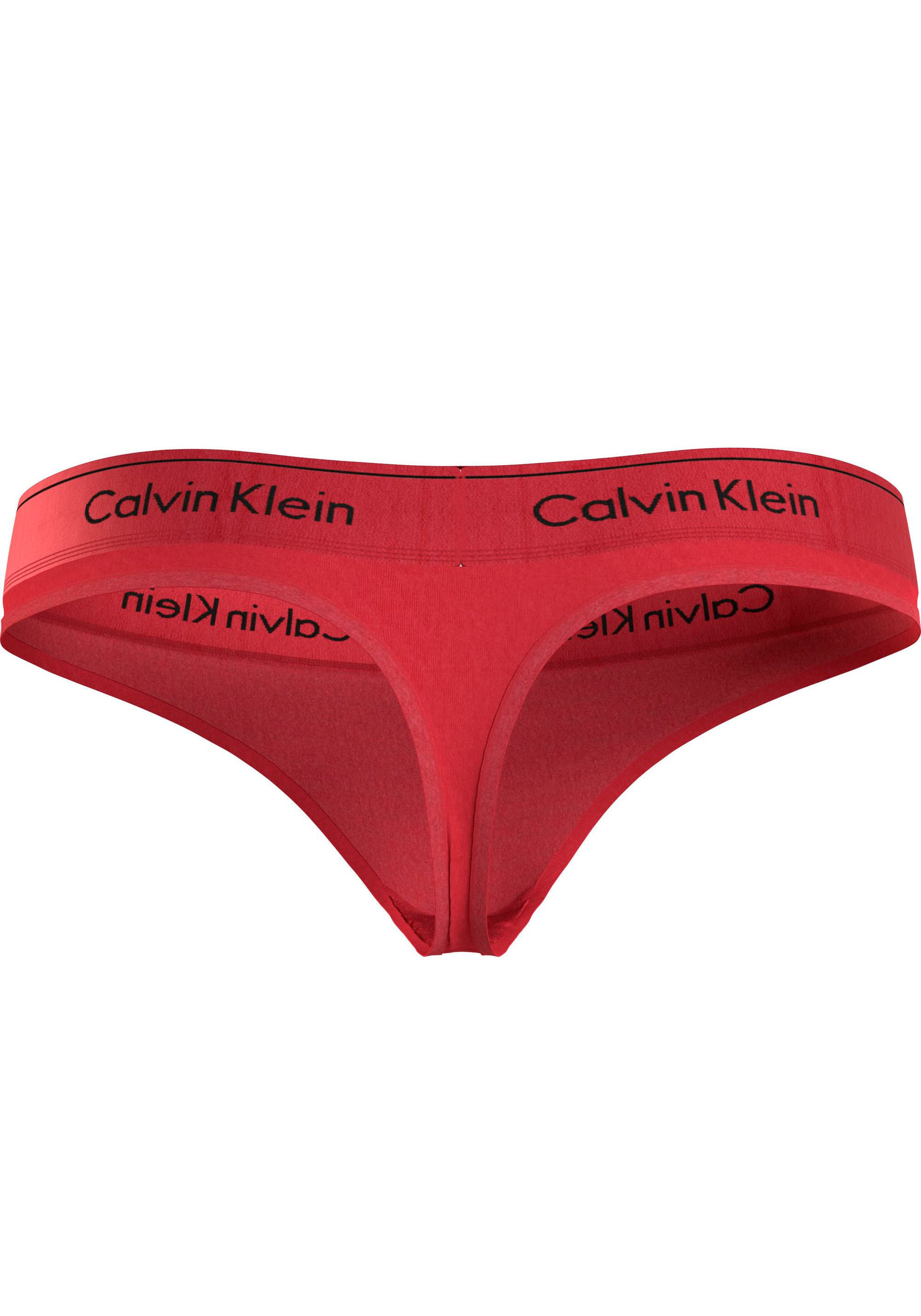 Calvin Klein Underwear T-String »THONG«, mit klassischem CK-Logo