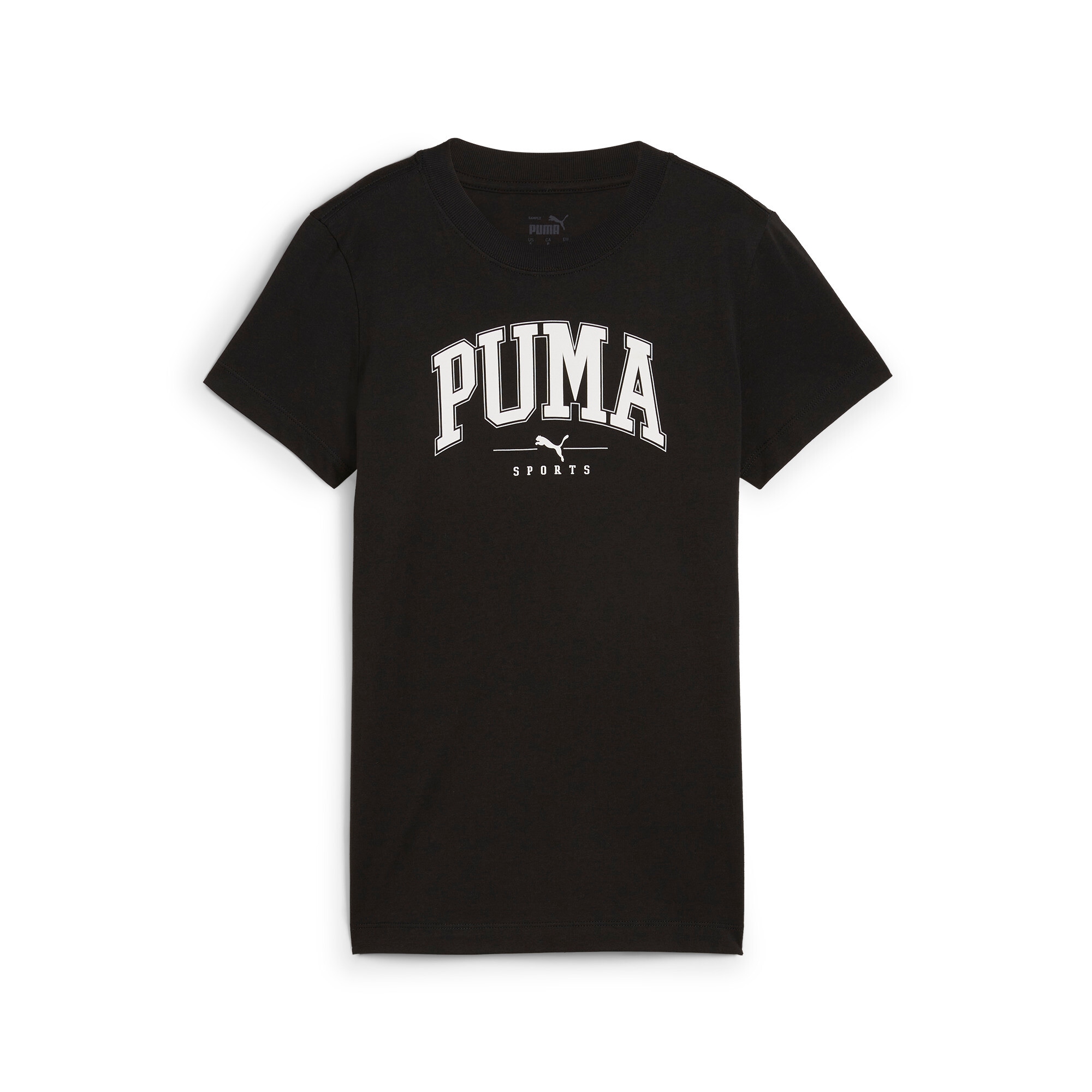 Image of PUMA T-Shirt "SQUAD GRAPHIC TEE" sportlicher Stil, mit Print-Applikation im College-Stil, Kurzarm