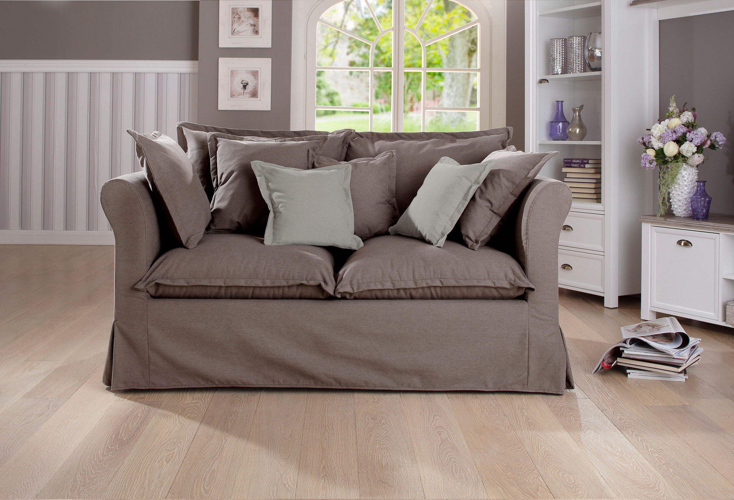 Home affaire 2-Sitzer »Luise« in Hussenoptik, ohne Bettfunktion