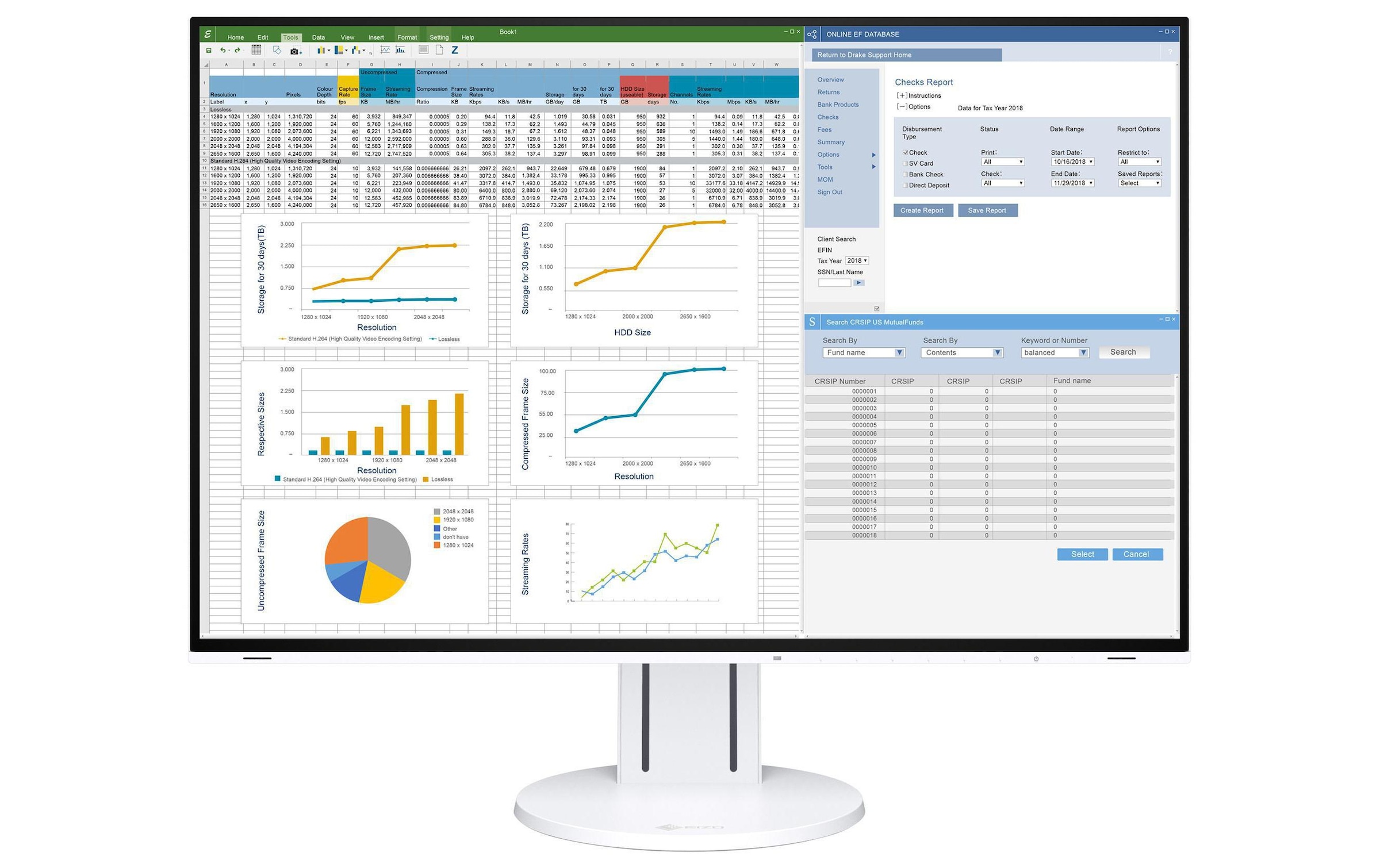 Eizo LCD-Monitor »EV2457W«, 61 cm/24 Zoll, 1920 x 1200 px, WUXGA