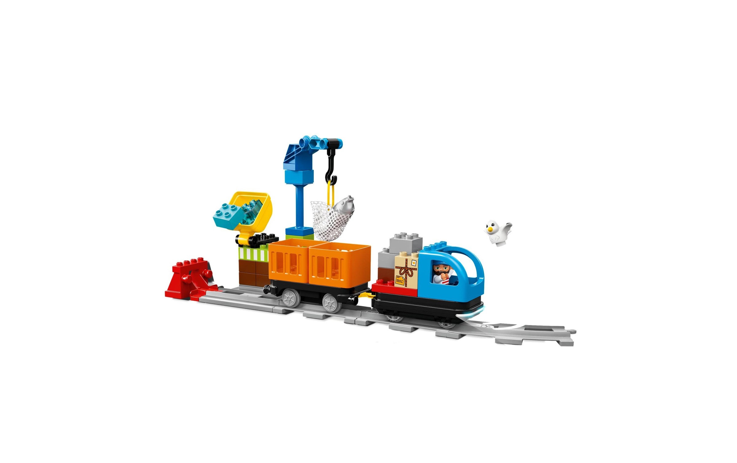 LEGO® Konstruktionsspielsteine »DUPLO Güterzug 10875«