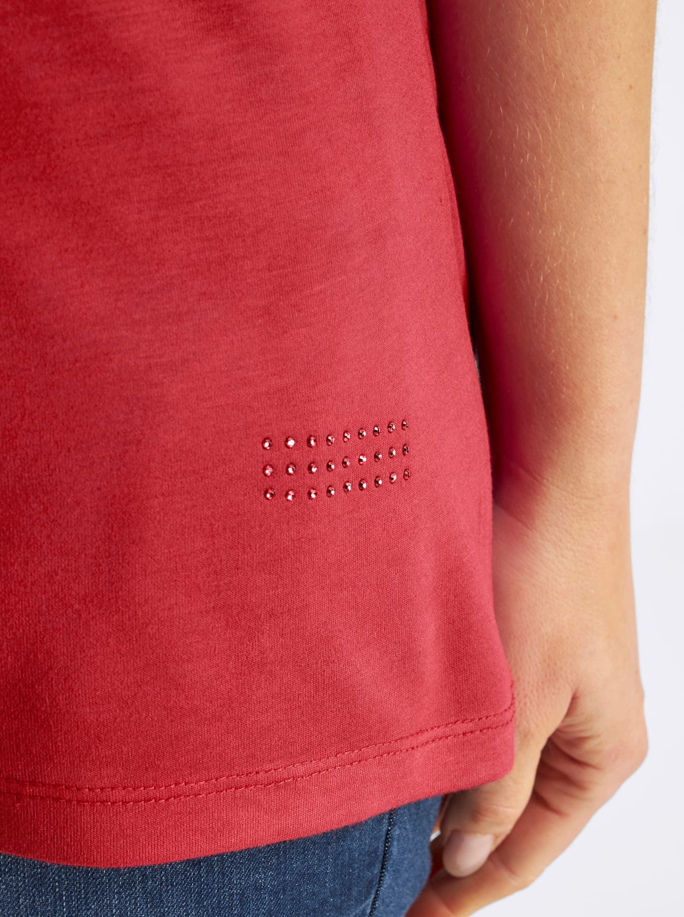 Sheego T-shirt »Halbarmshirt« 1
