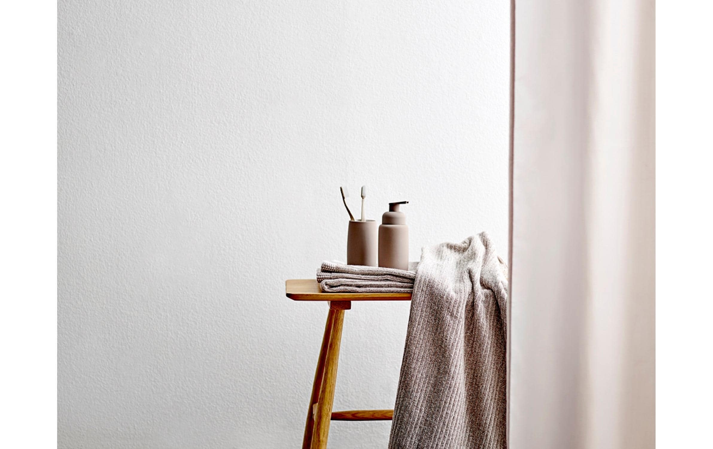 Södahl Duschvorhang »Dia, 180 x 200 cm« Breite 200 cm Duschvorhang mit wasserabweisender Oberfläche