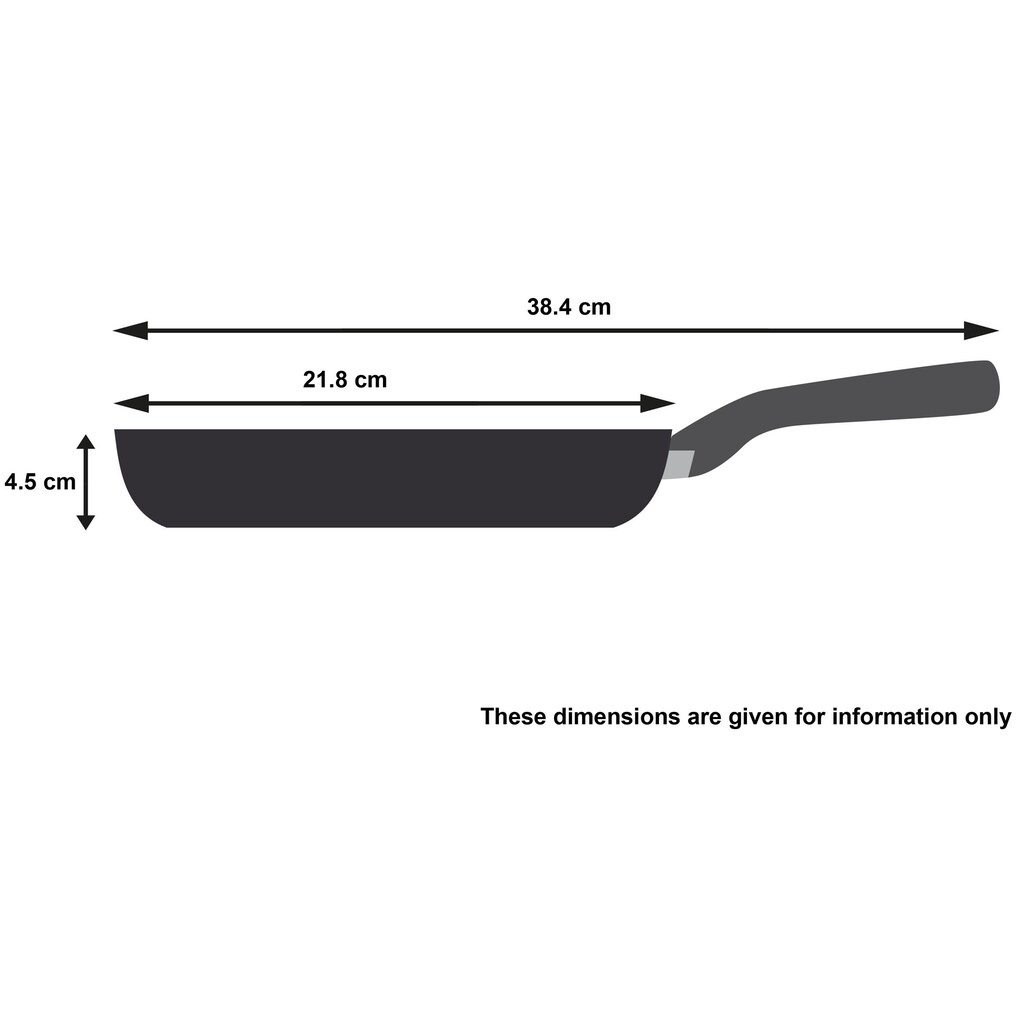 Tefal Bratpfanne »Unlimited On 20 cm«, Aluminium