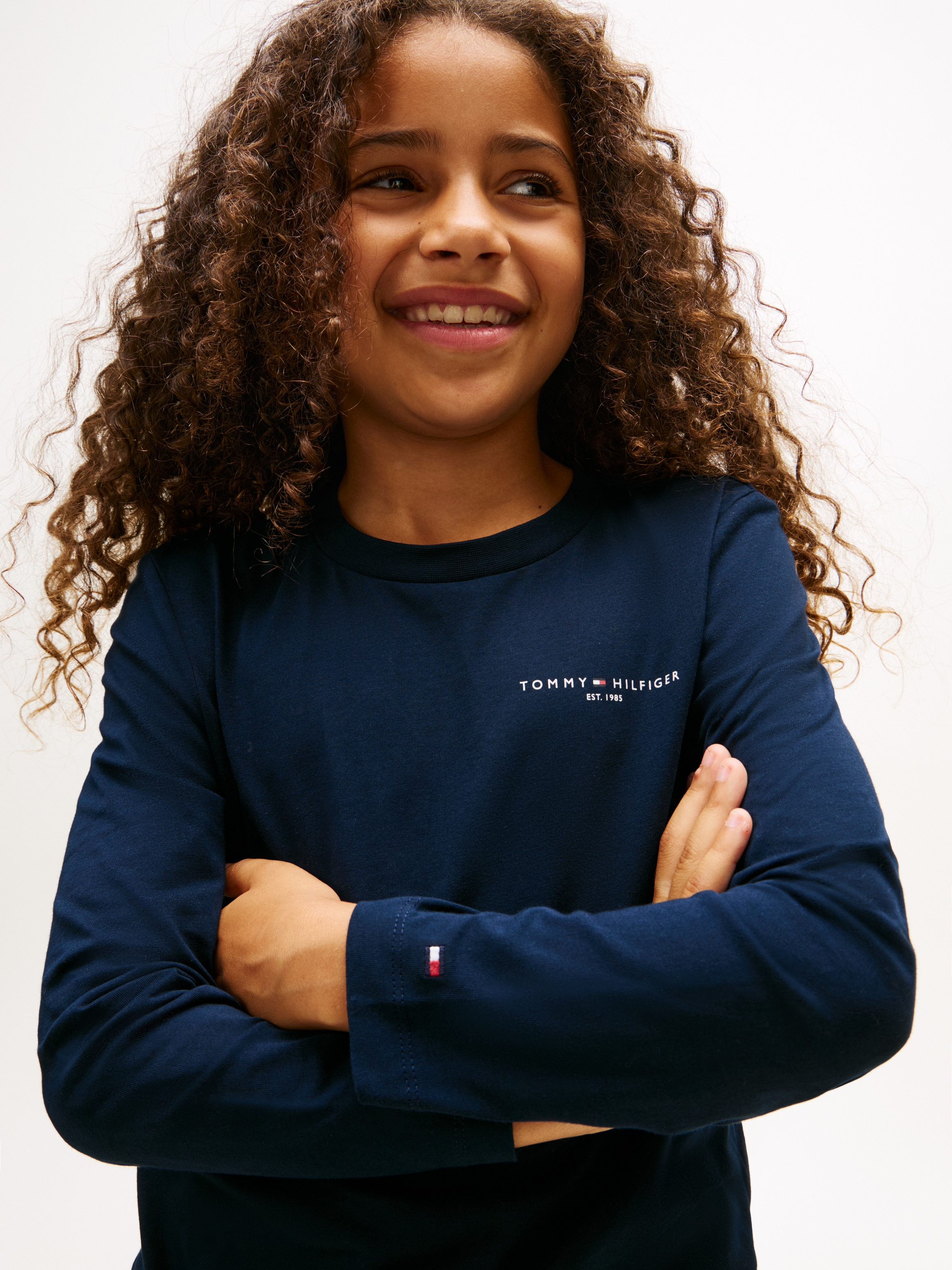 Tommy Hilfiger Langarmshirt »MINI CORP T-SHIRT LS« Kinder bis 16 Jahre