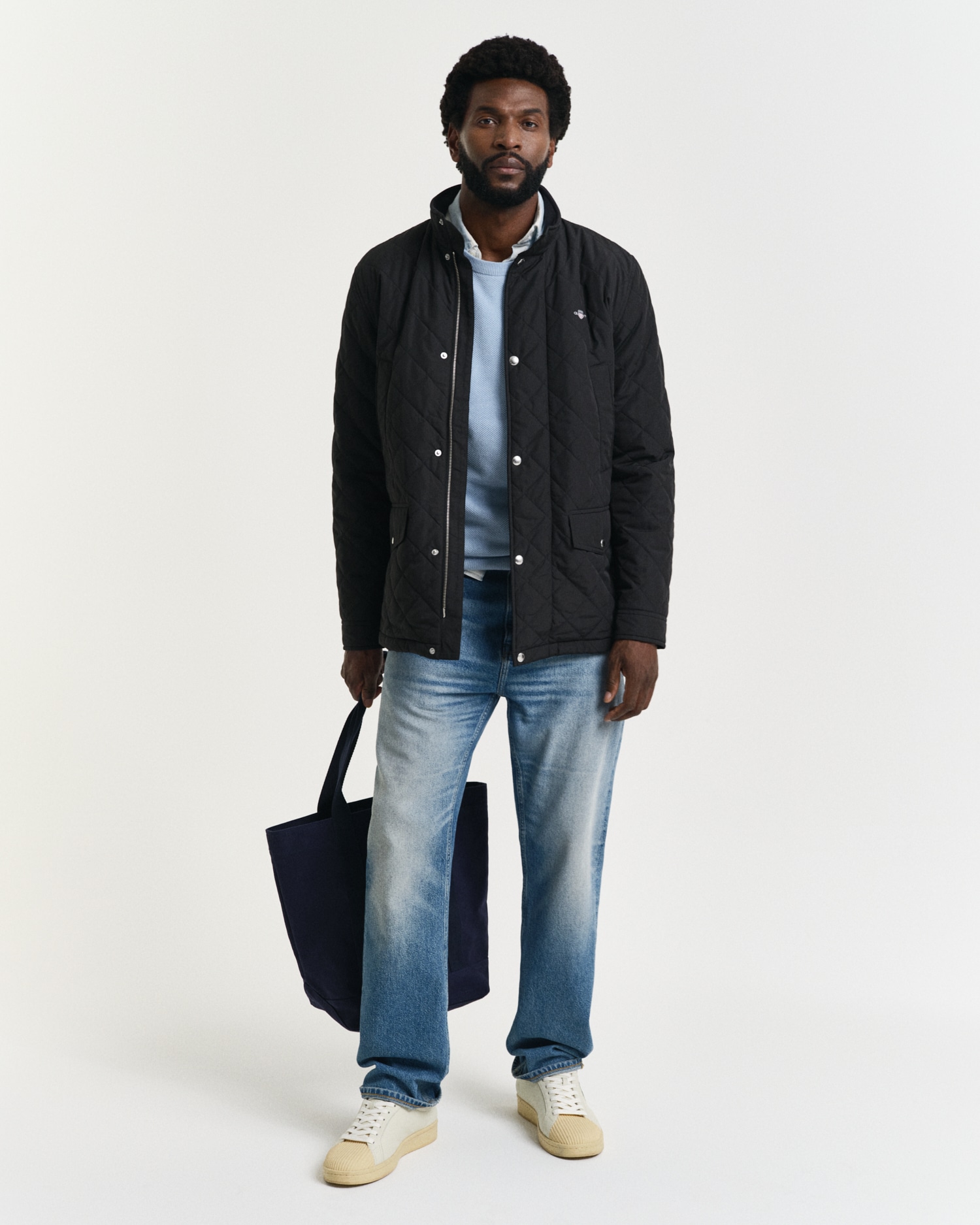 Gant Steppjacke mit Stehkragen