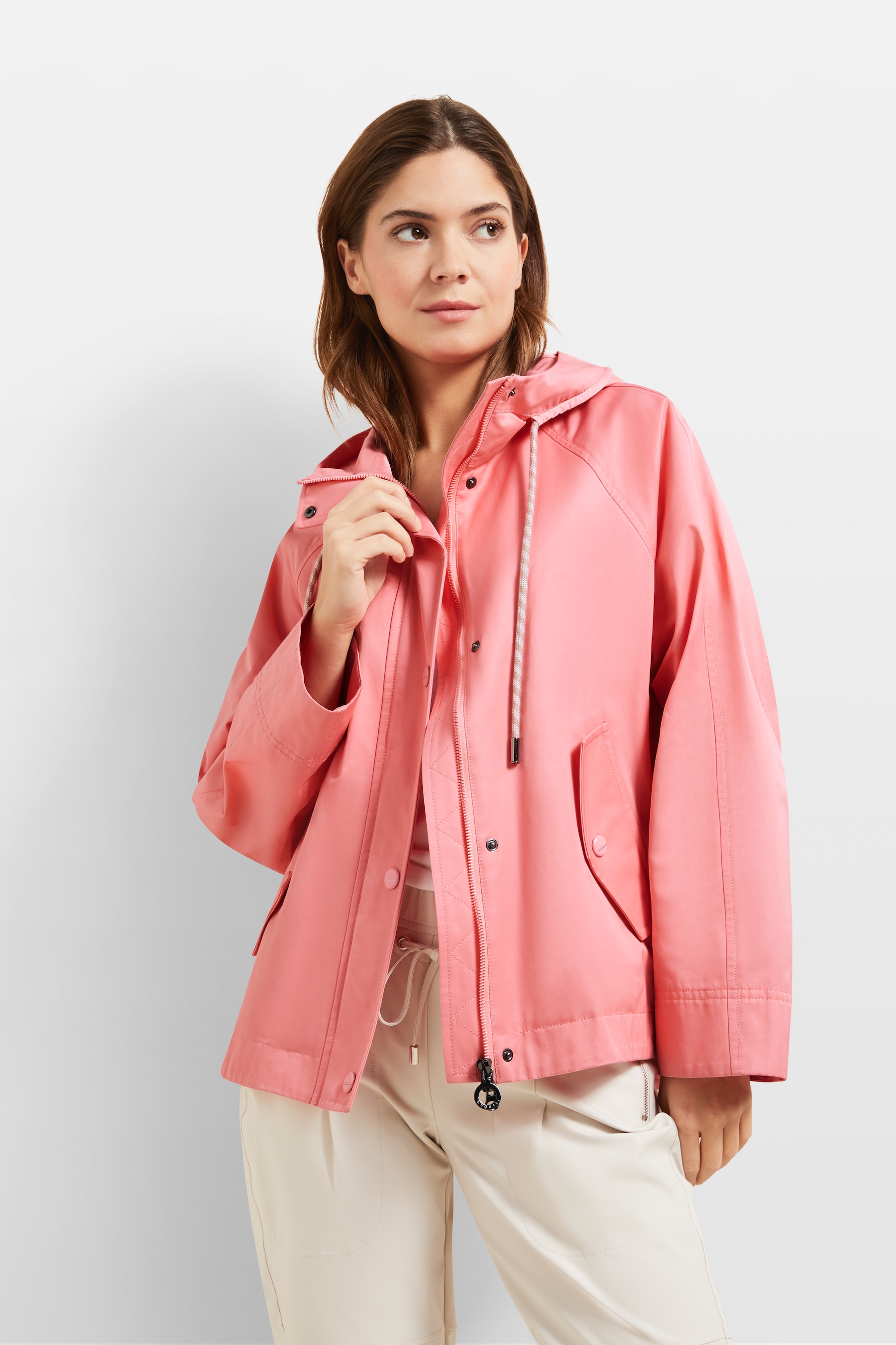 Image of bugatti Blouson mit Kapuze mit lockerer Passform