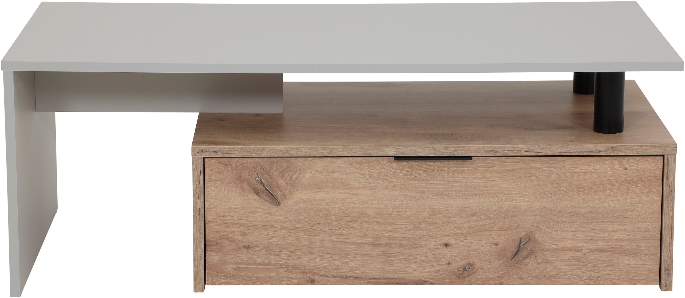 Image of HELA Couchtisch "DENNIS" Stauraum mit Schubkasten, Breite 110 cm