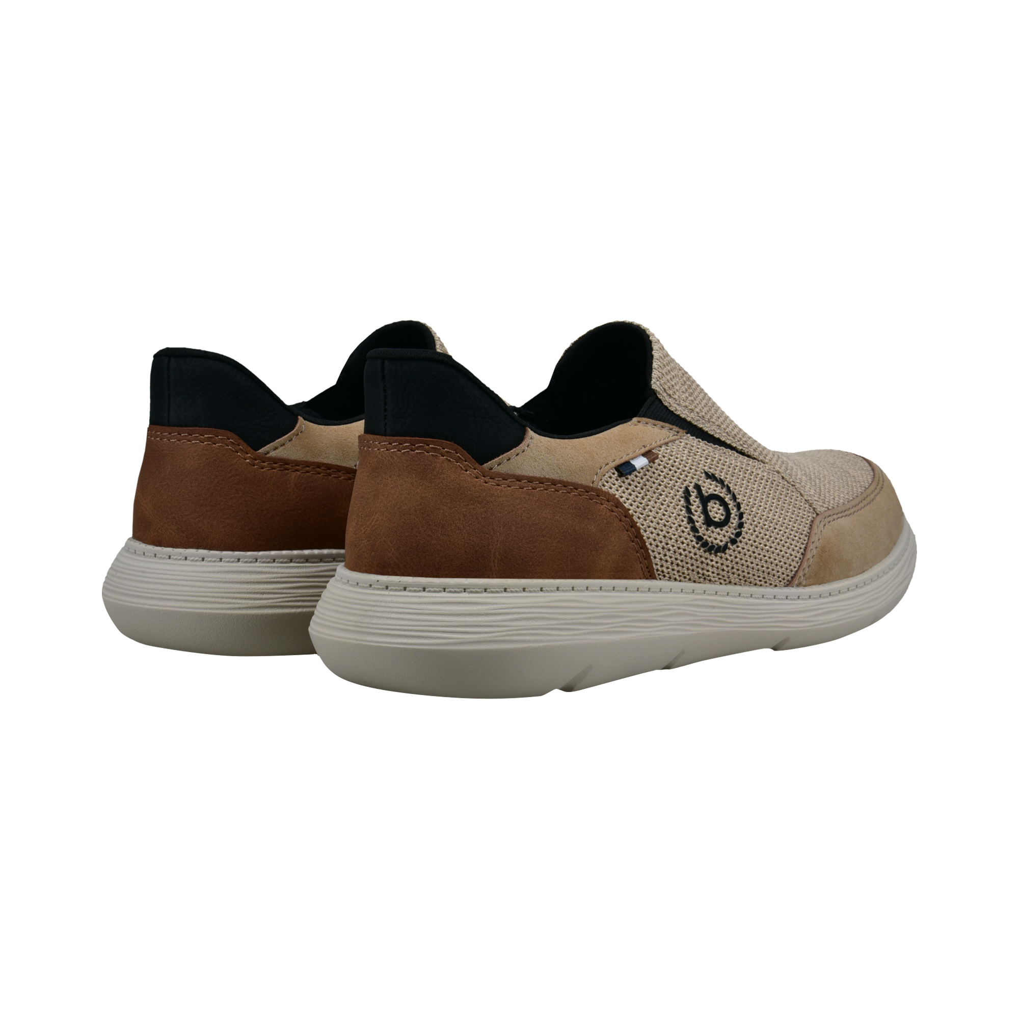 bugatti Baskets slip-on  chaussure de loisir, chaussure à enfiler, mocassin avec logo