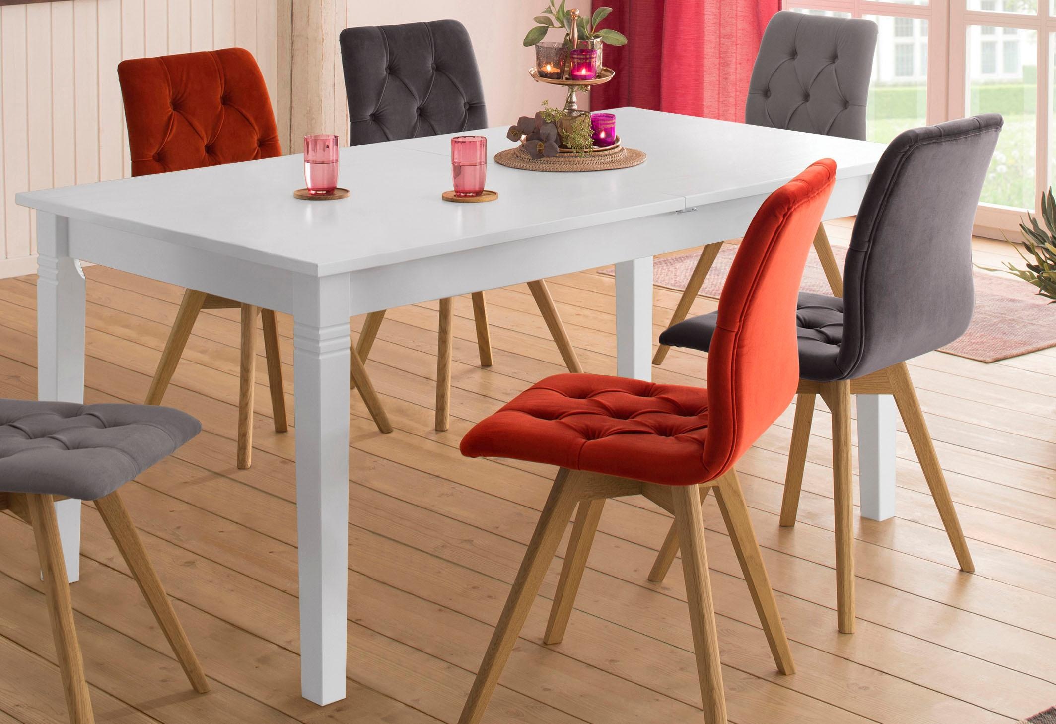 Image of Home affaire Esstisch »Danuta«, in 3 verschiedenen Farben und Grössen mit Auszugsfunktion. bei Ackermann Versand Schweiz