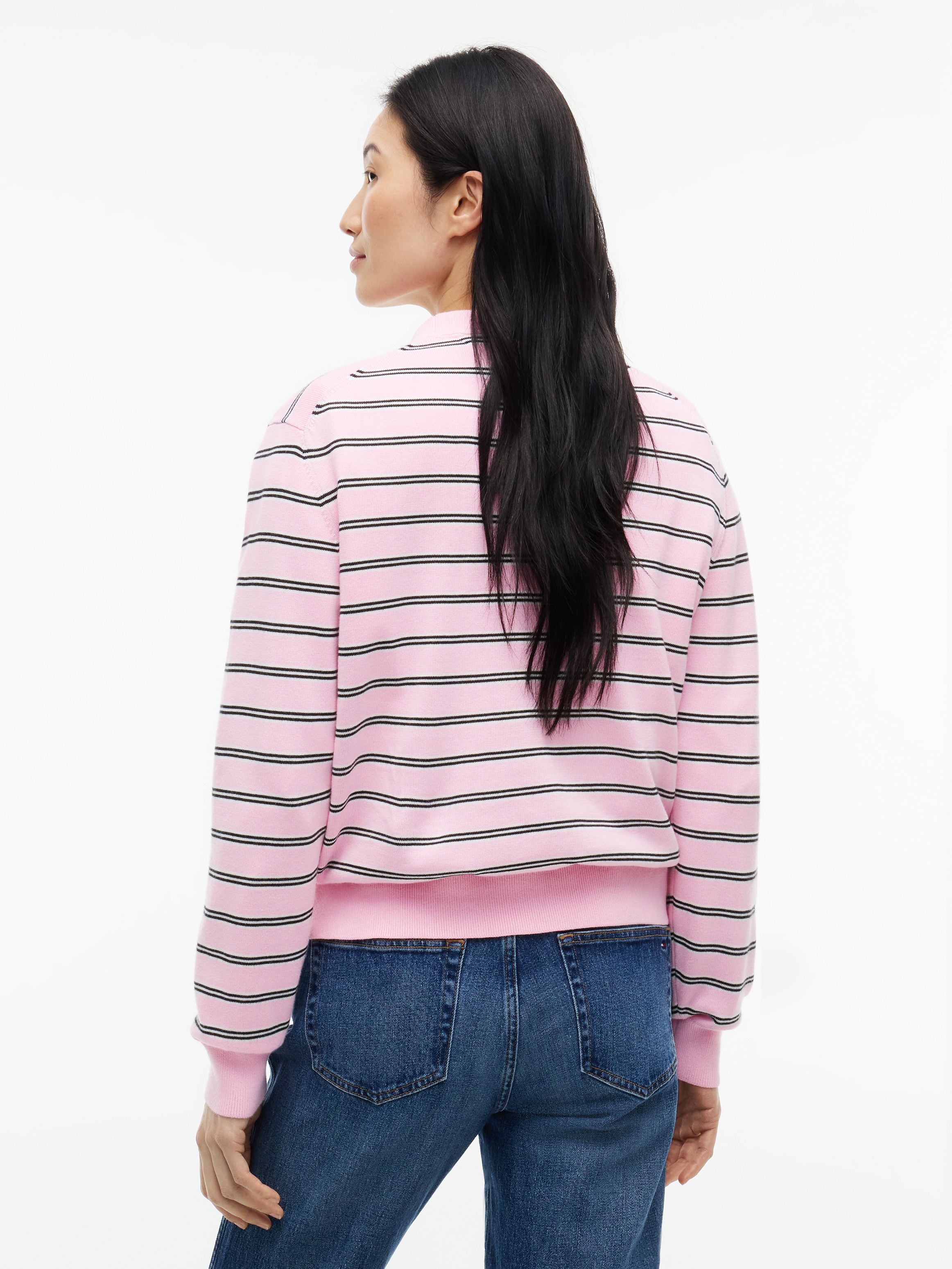 Tommy Jeans Rundhalspullover »TJW ESSENTIAL CREW SWEATER EXT« Baumwolle