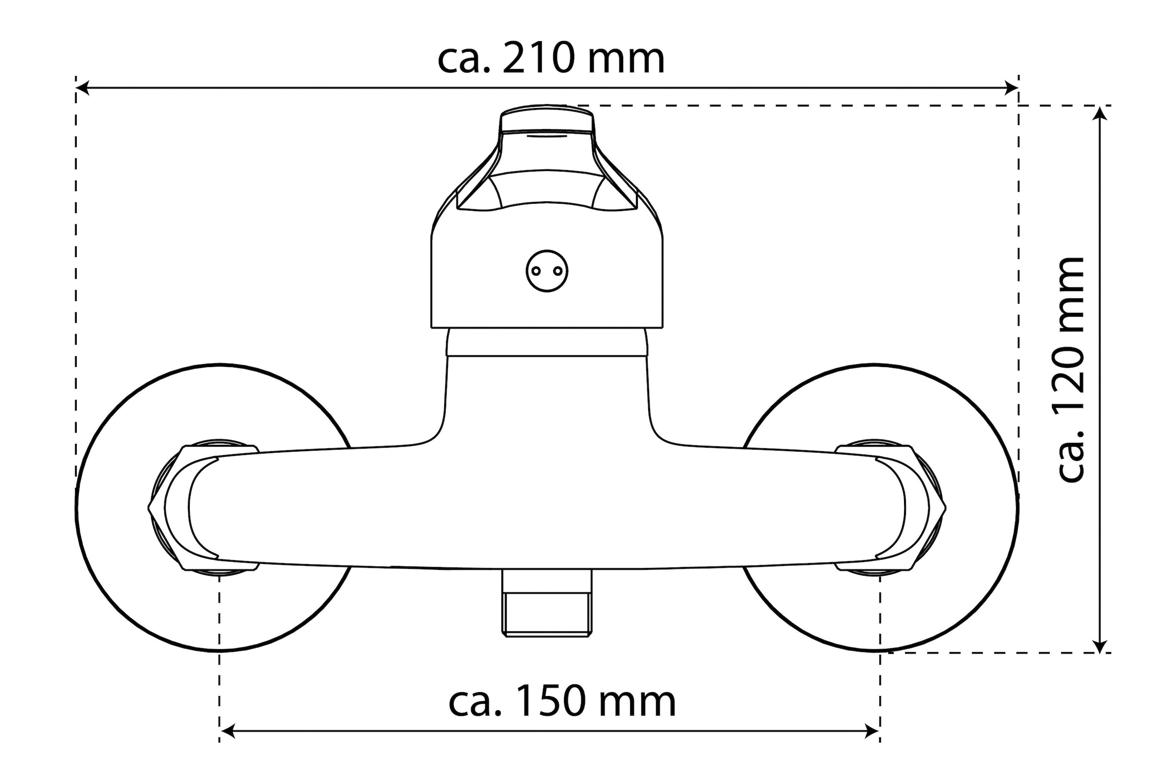 Eisl Robinetterie de douche »GRANDE VITA CLASSIC« Cartouche céramique interchangeable silencieuse de 40mm