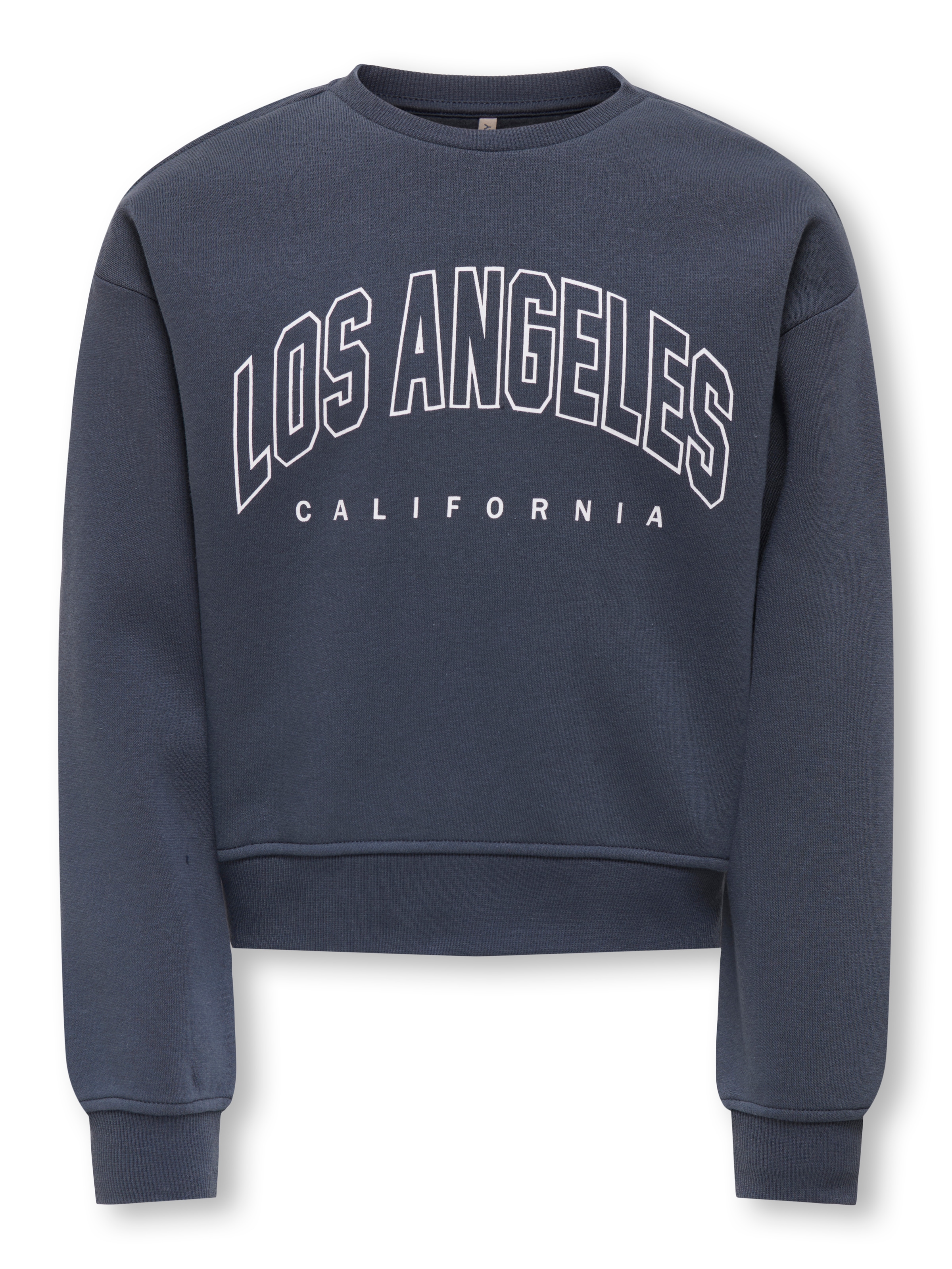 Image of KIDS ONLY Sweatshirt "KOGSWEAT LS CREW OVZ STAT SWT NOOS", Baumwollmischung, loose fit