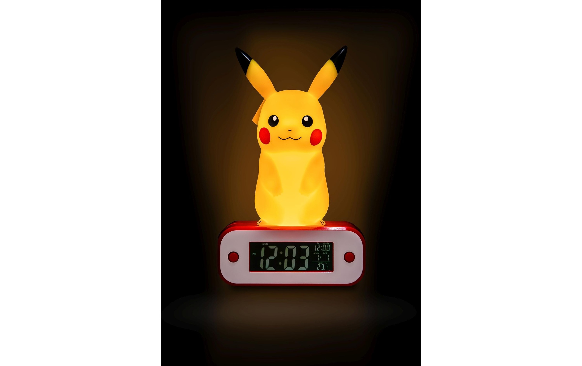 Teknofun Projektionswecker »Pikachu mit LED-Lampe«