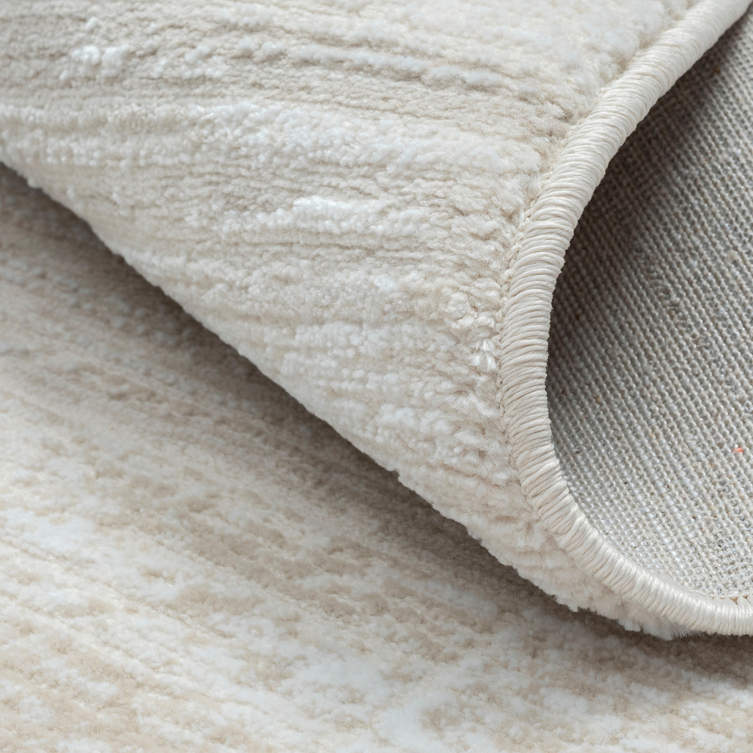 Myflair Möbel & Accessoires Teppich »My Circles« rund 10 mm Höhe Kurzflor, modernes Design, Retro-Style, besonders weich