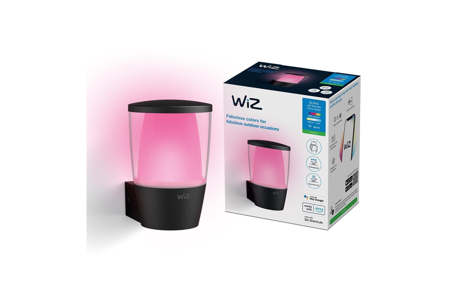 WiZ LED Wandleuchte »Elpas Outdoor Tunab«