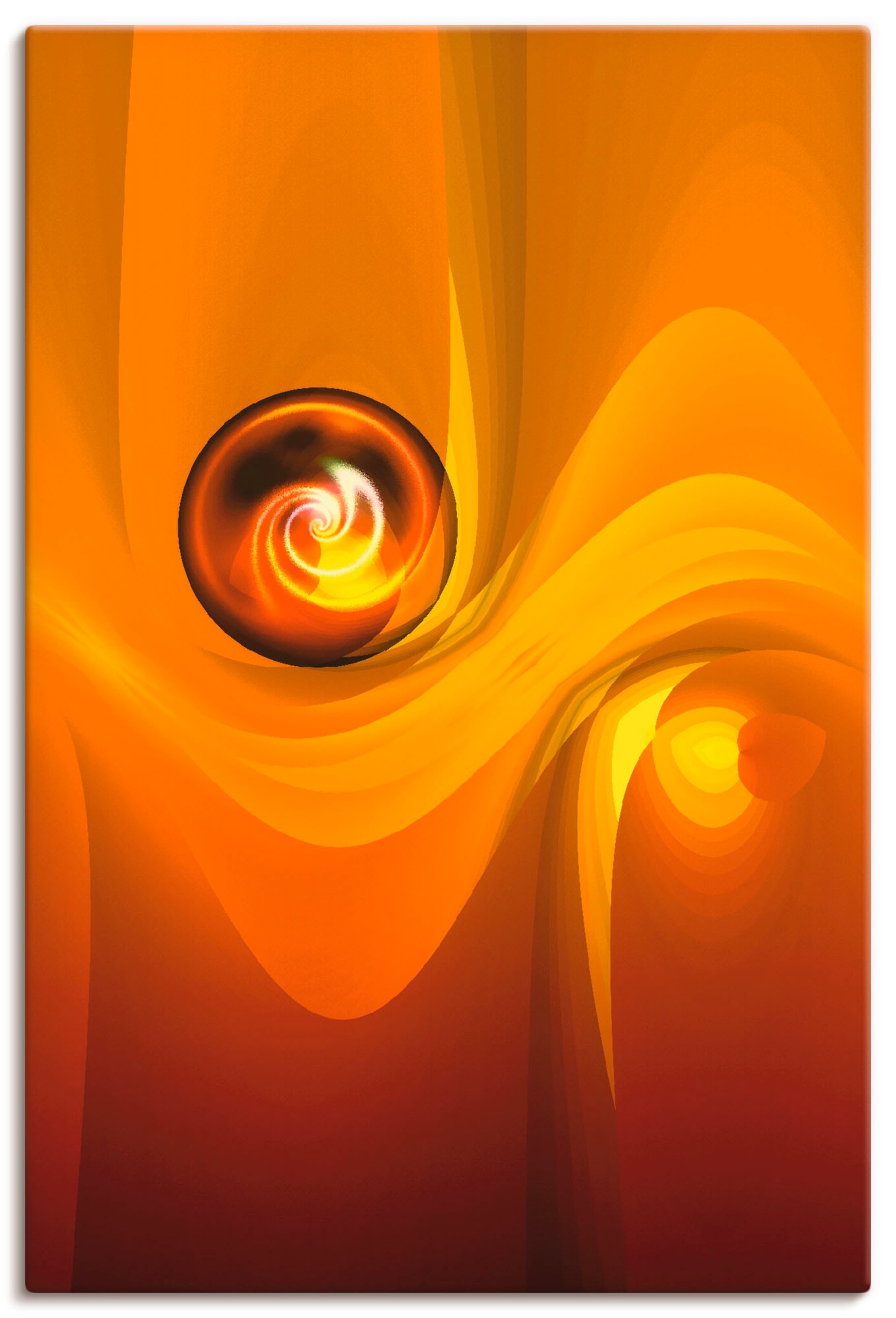 Image of Artland Leinwandbild "Balance" klassische Fantasie 1 Stk. tlg. auf Holzrahmen gespannt